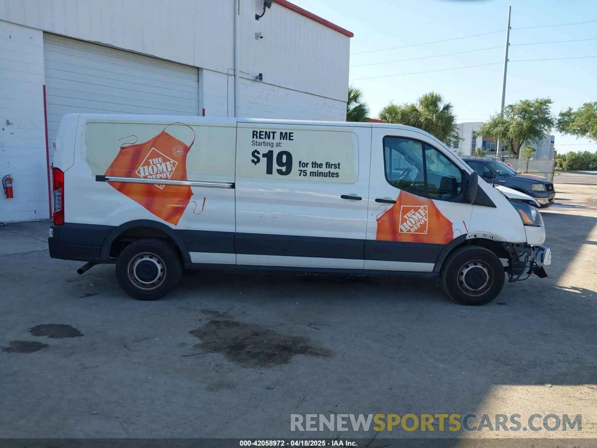 14 Фотография поврежденного автомобиля 1FTBR1Y82MKA53386 FORD TRANSIT-250 2021