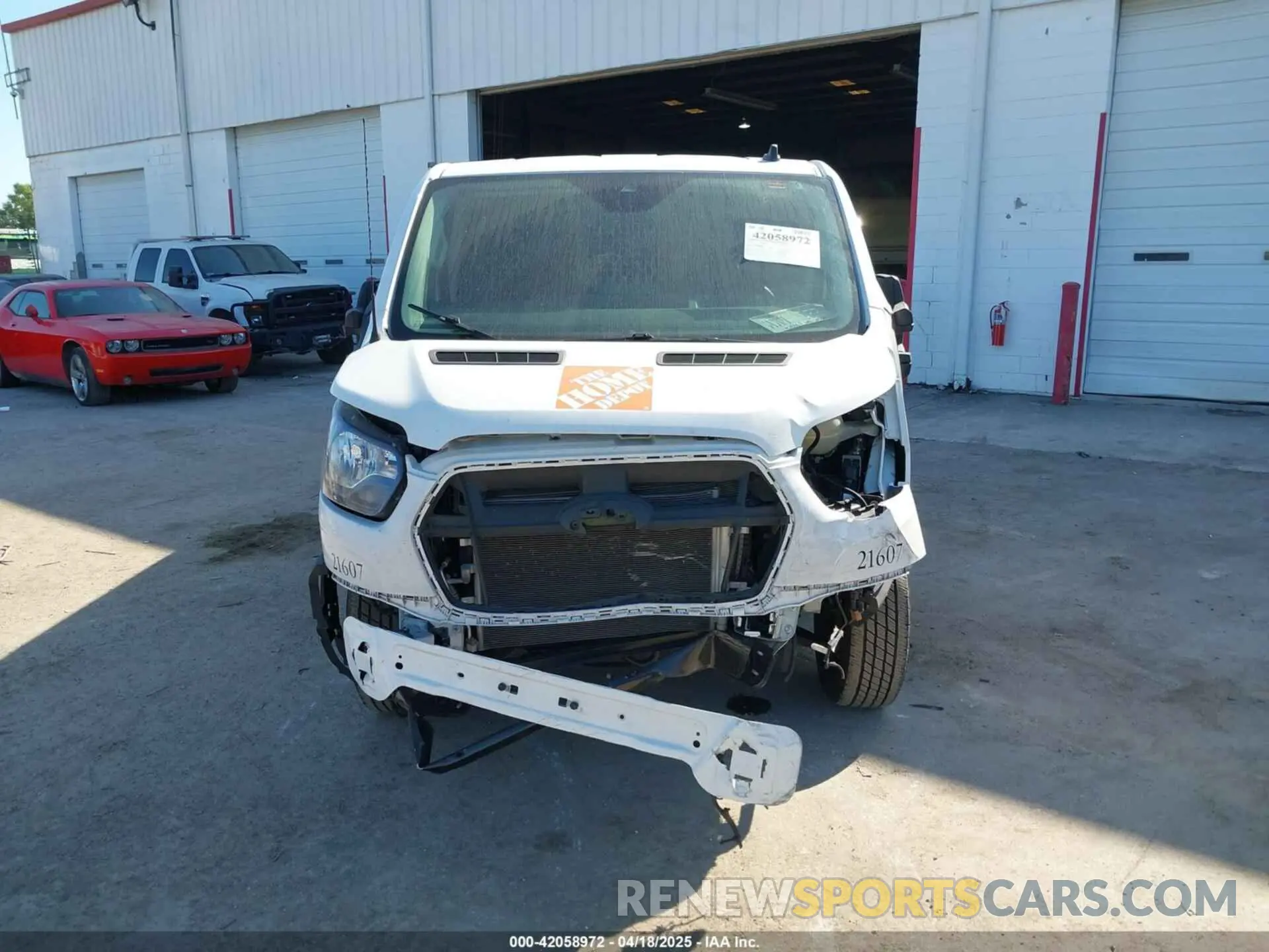 6 Фотография поврежденного автомобиля 1FTBR1Y82MKA53386 FORD TRANSIT-250 2021