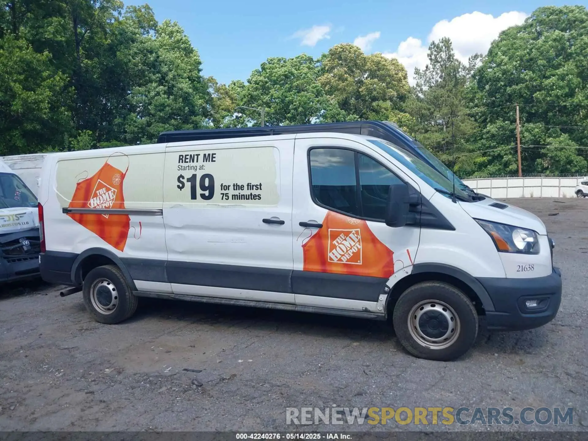 13 Фотография поврежденного автомобиля 1FTBR1Y83MKA76305 FORD TRANSIT-250 2021