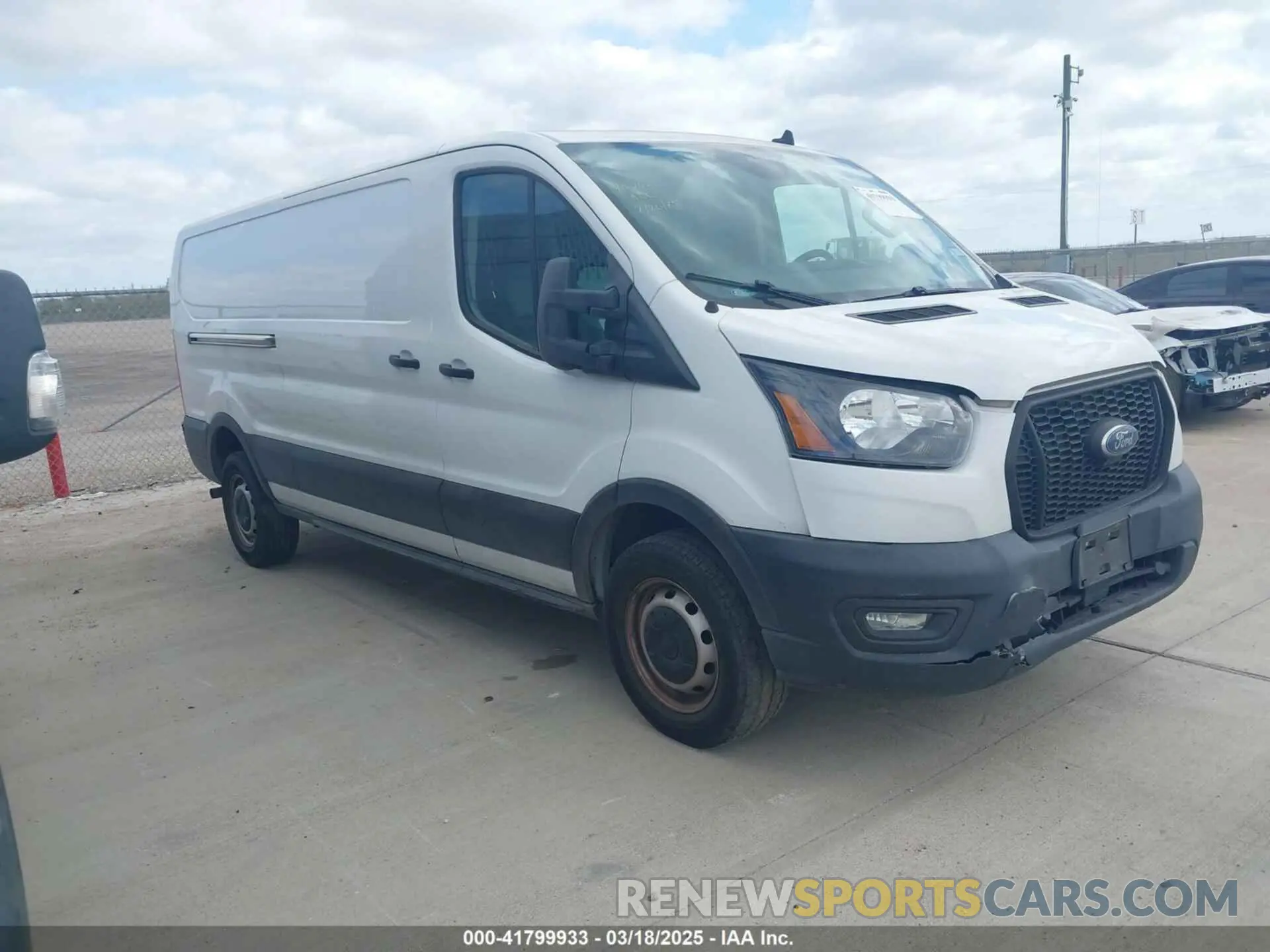 1 Photograph of a damaged car 1FTBR1Y84MKA41093 FORD TRANSIT-250 2021