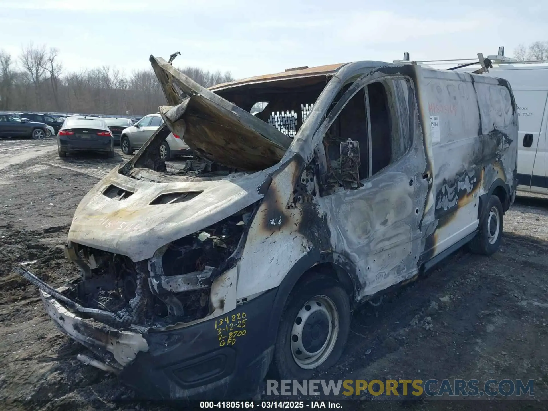 2 Photograph of a damaged car 1FTBR1YGXMKA98700 FORD TRANSIT-250 2021