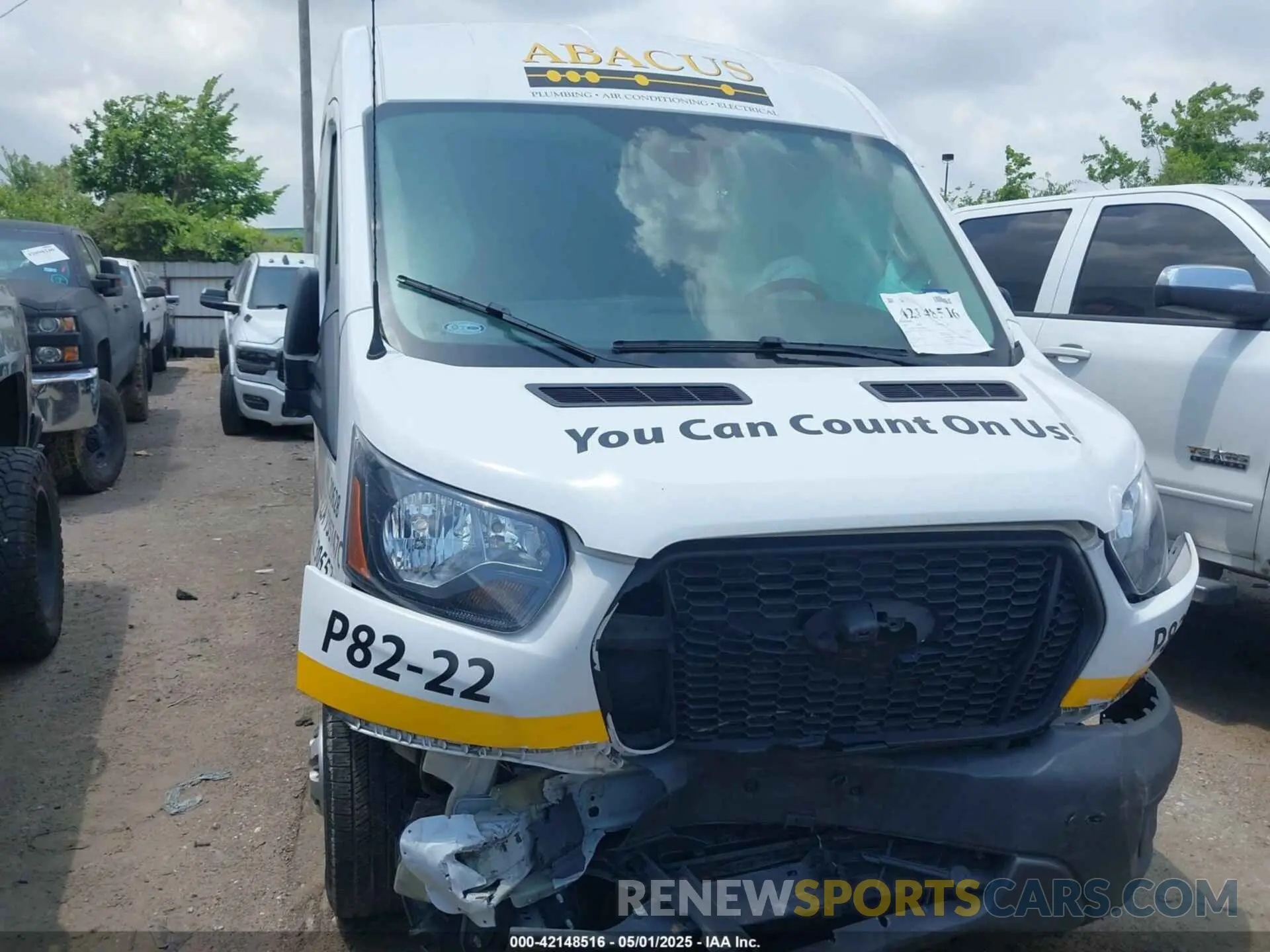 12 Photograph of a damaged car 1FTBR1CG2NKA12529 FORD TRANSIT-250 2022