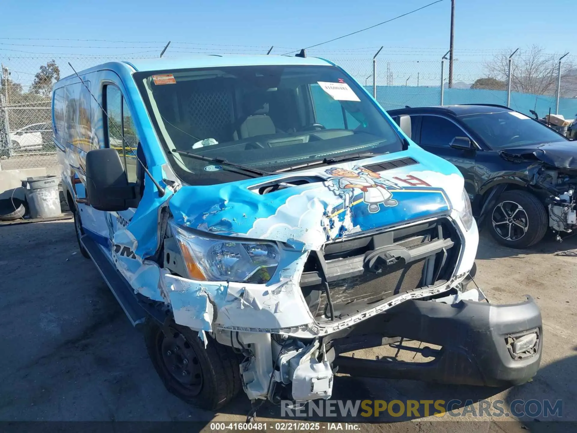 1 Фотография поврежденного автомобиля 1FTBR1Y82NKA51638 FORD TRANSIT-250 2022