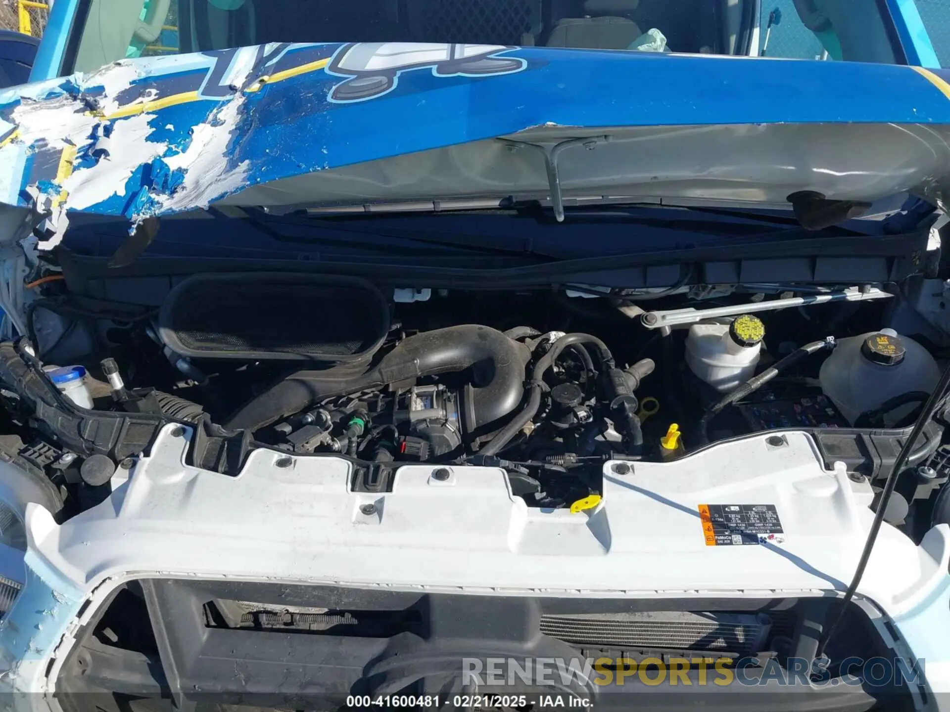 10 Фотография поврежденного автомобиля 1FTBR1Y82NKA51638 FORD TRANSIT-250 2022