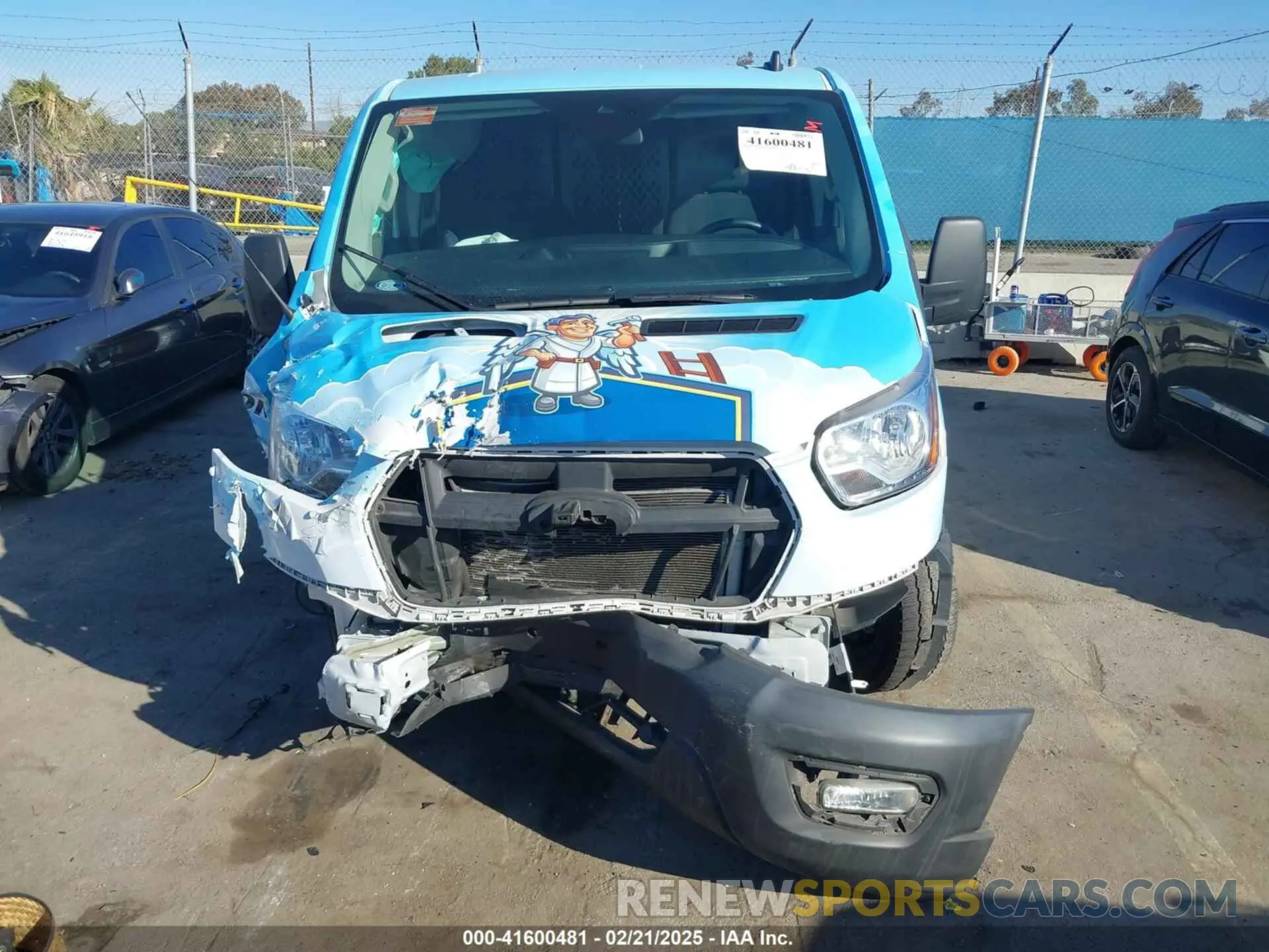 12 Фотография поврежденного автомобиля 1FTBR1Y82NKA51638 FORD TRANSIT-250 2022