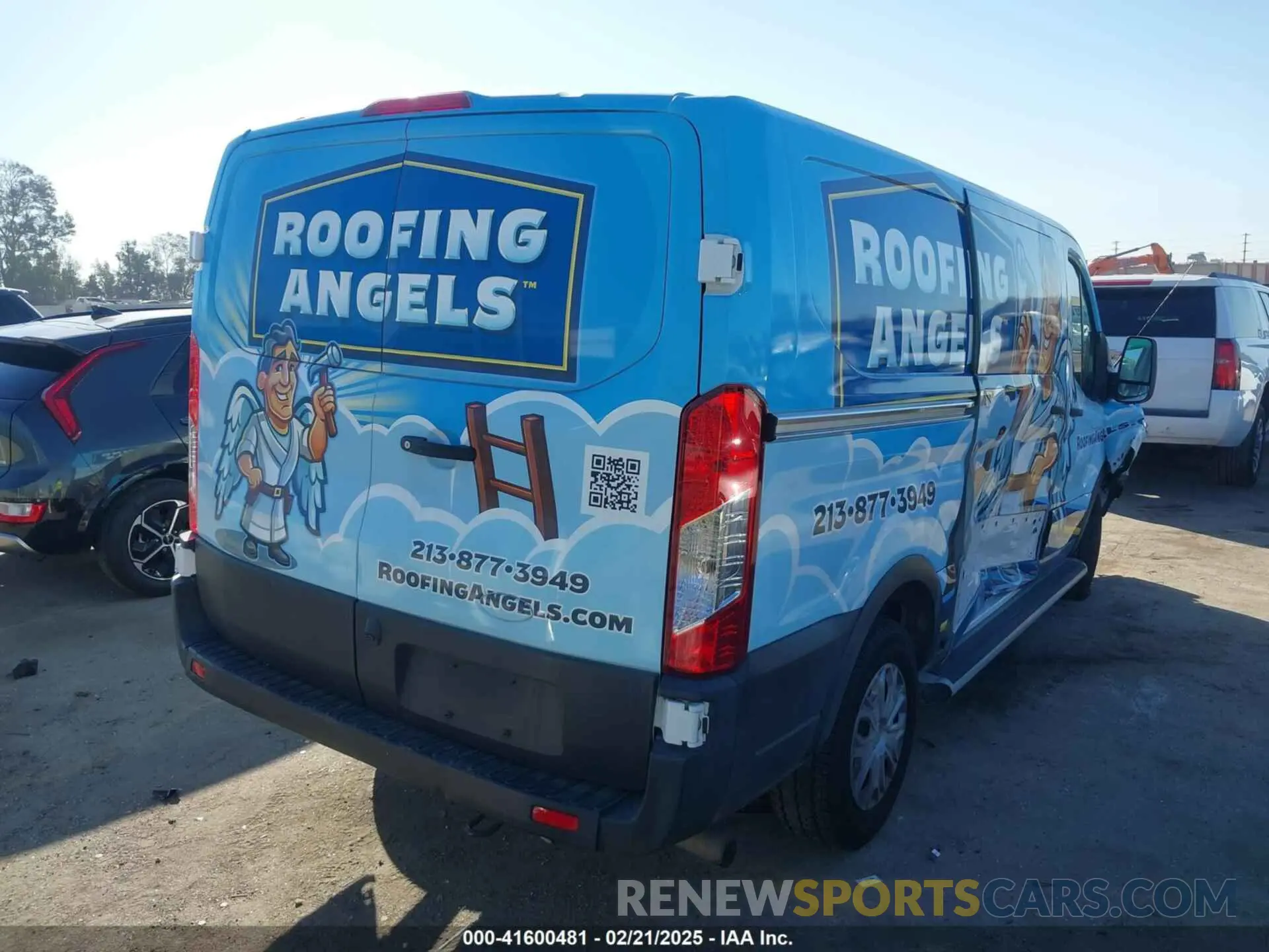 4 Фотография поврежденного автомобиля 1FTBR1Y82NKA51638 FORD TRANSIT-250 2022