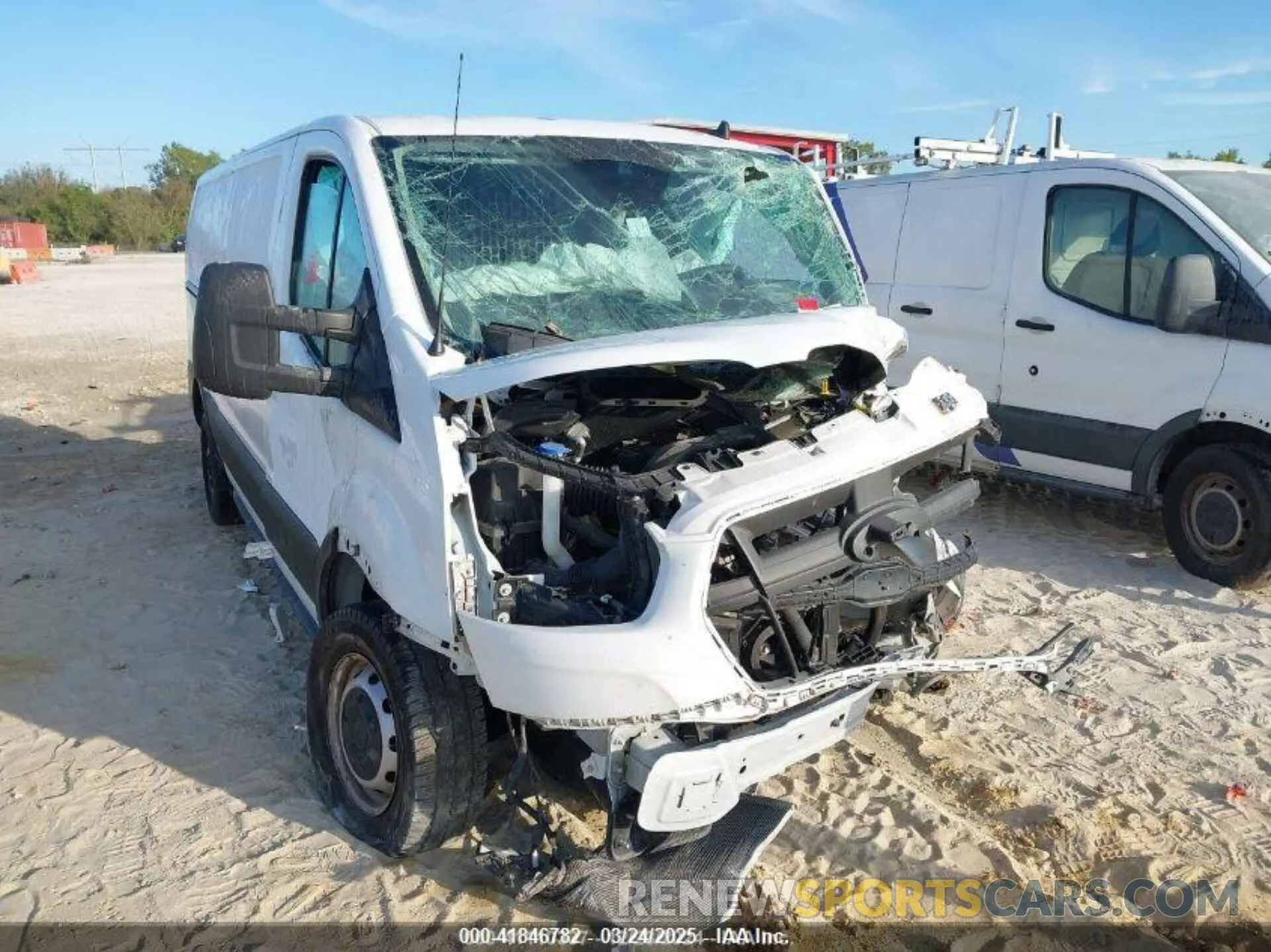 2 Photograph of a damaged car 1FTBR1Y87NKA08395 FORD TRANSIT-250 2022