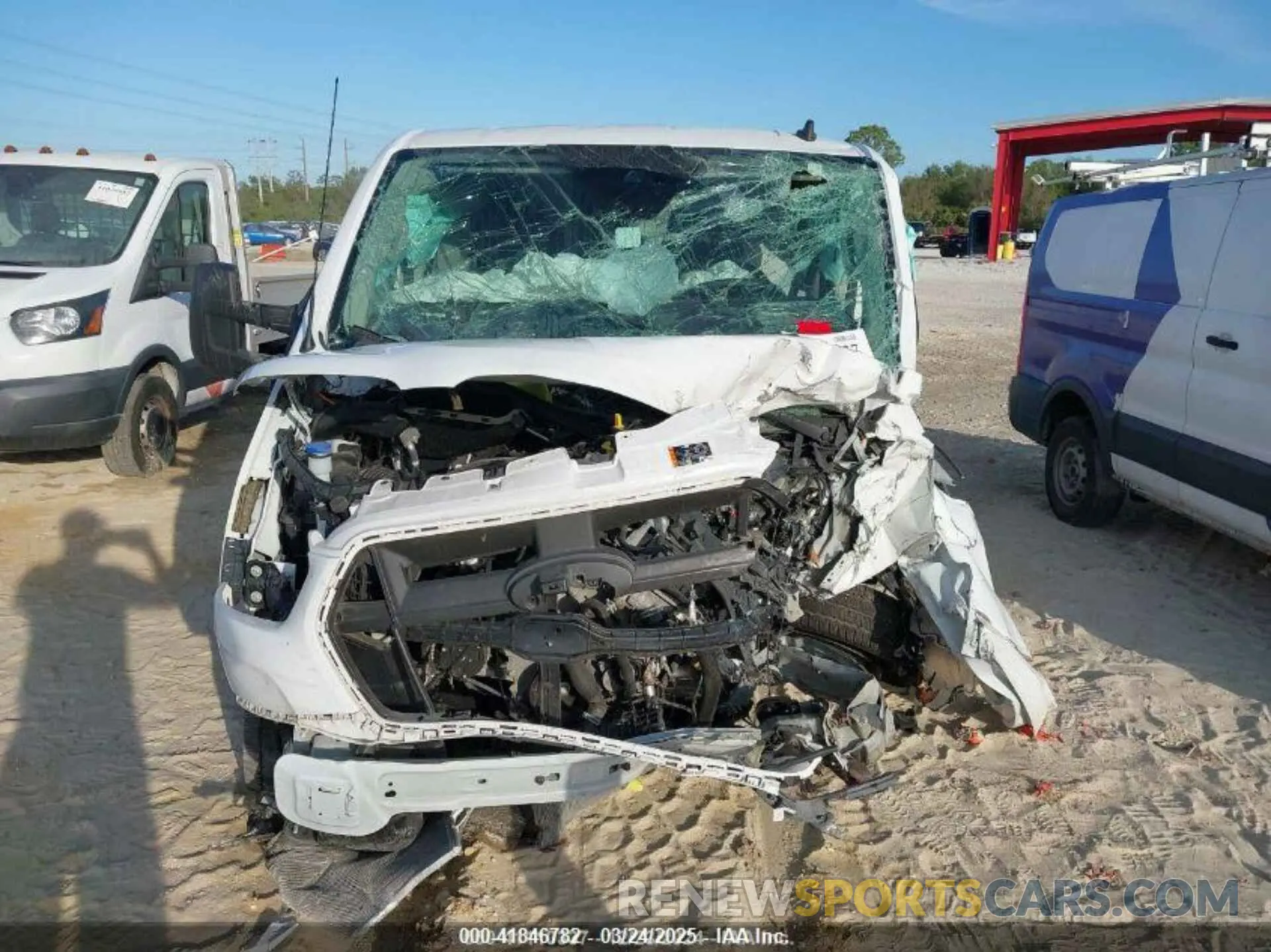 6 Photograph of a damaged car 1FTBR1Y87NKA08395 FORD TRANSIT-250 2022