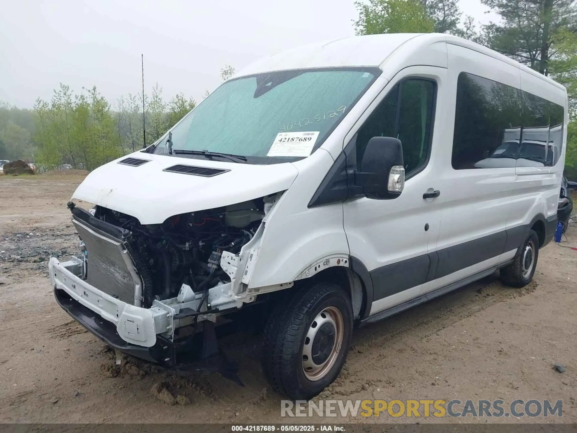 2 Photograph of a damaged car 1FTBR1C81PKA52399 FORD TRANSIT-250 2023