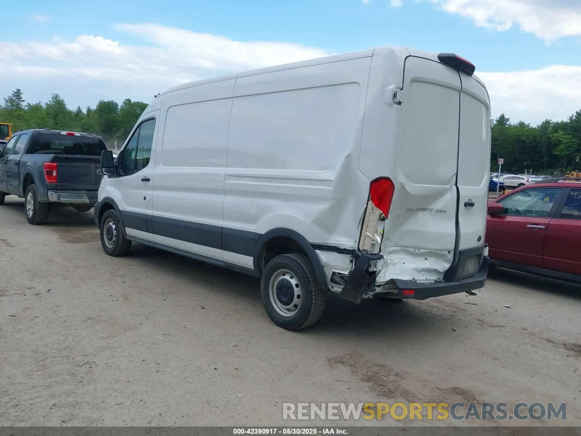 3 Фотография поврежденного автомобиля 1FTBR1C87PKB46044 FORD TRANSIT-250 2023