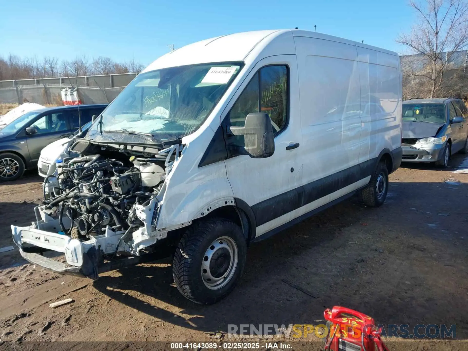2 Фотография поврежденного автомобиля 1FTBR1C89PKA63540 FORD TRANSIT-250 2023