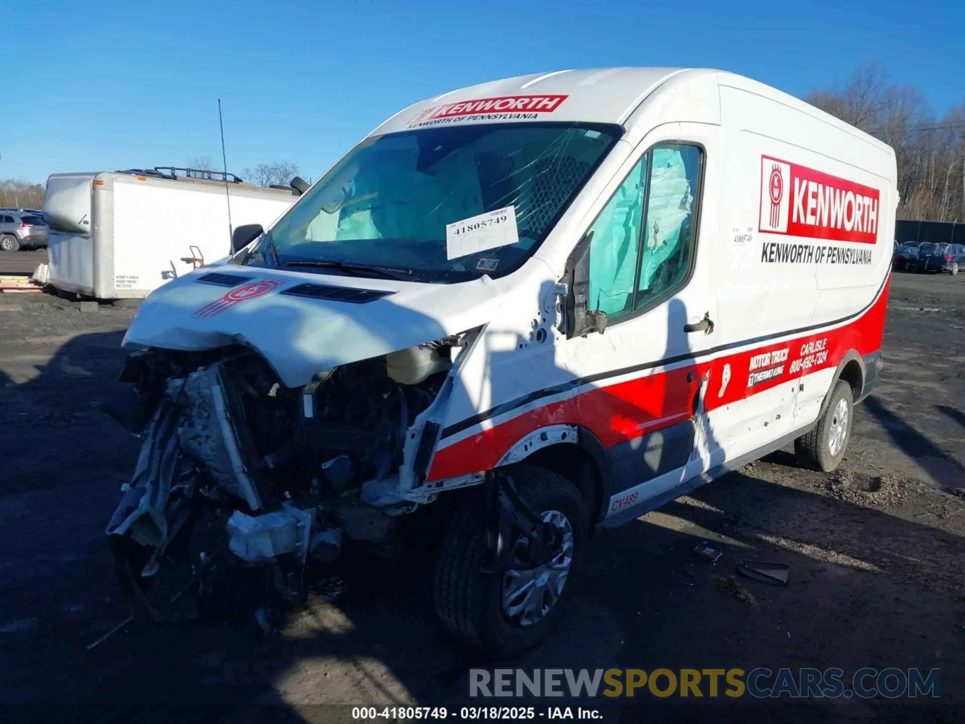 2 Photograph of a damaged car 1FTBR1C89PKB73519 FORD TRANSIT-250 2023