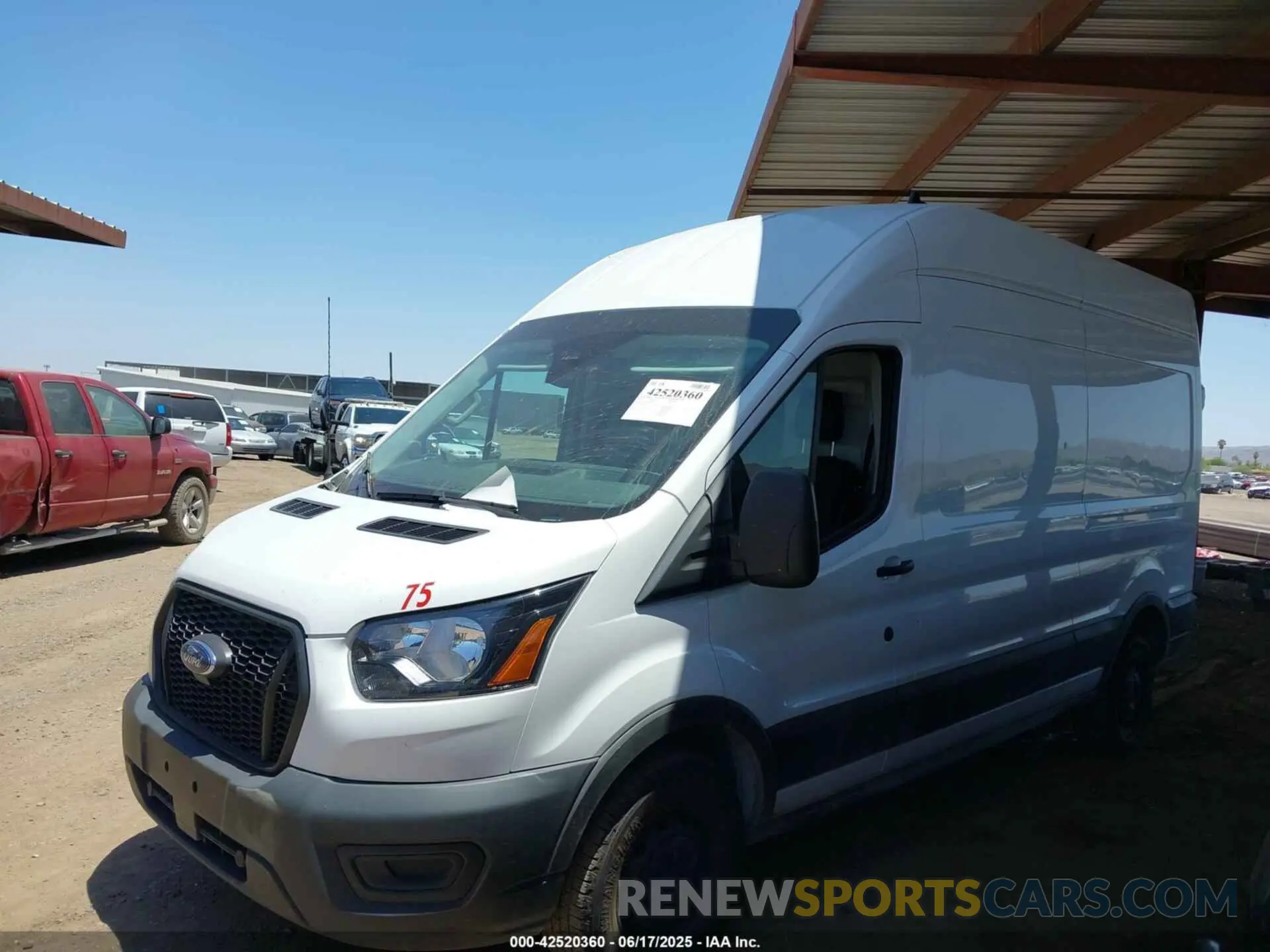 14 Фотография поврежденного автомобиля 1FTBR1X87PKB01454 FORD TRANSIT-250 2023