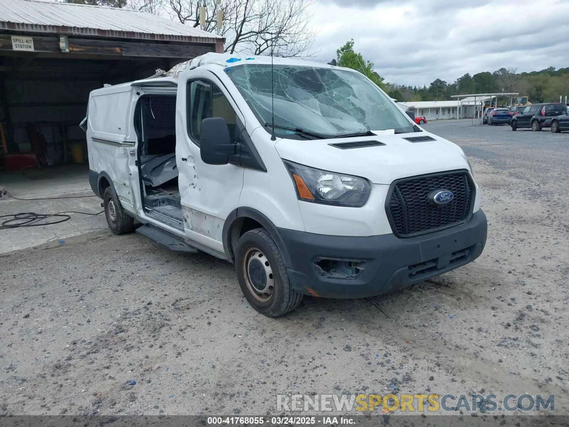 1 Photograph of a damaged car 1FTBR1Y85PKA34934 FORD TRANSIT-250 2023