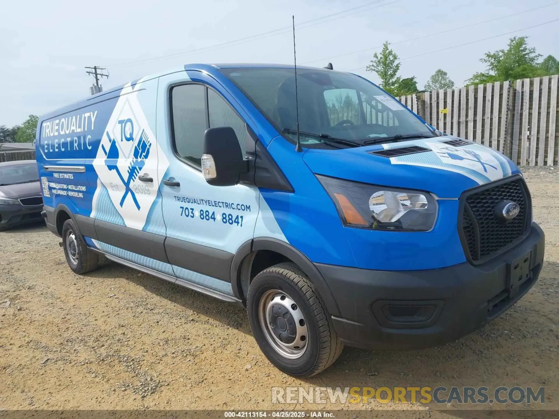 1 Фотография поврежденного автомобиля 1FTBR1Y85PKC03205 FORD TRANSIT-250 2023