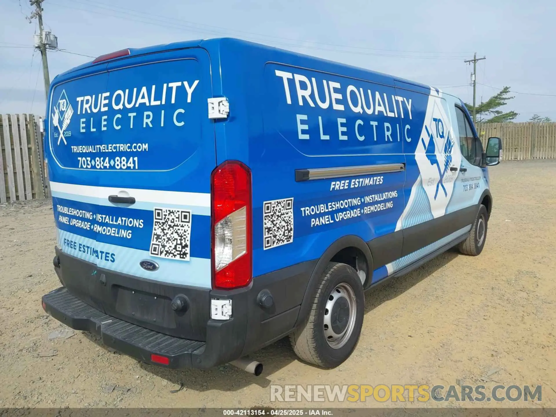 4 Фотография поврежденного автомобиля 1FTBR1Y85PKC03205 FORD TRANSIT-250 2023