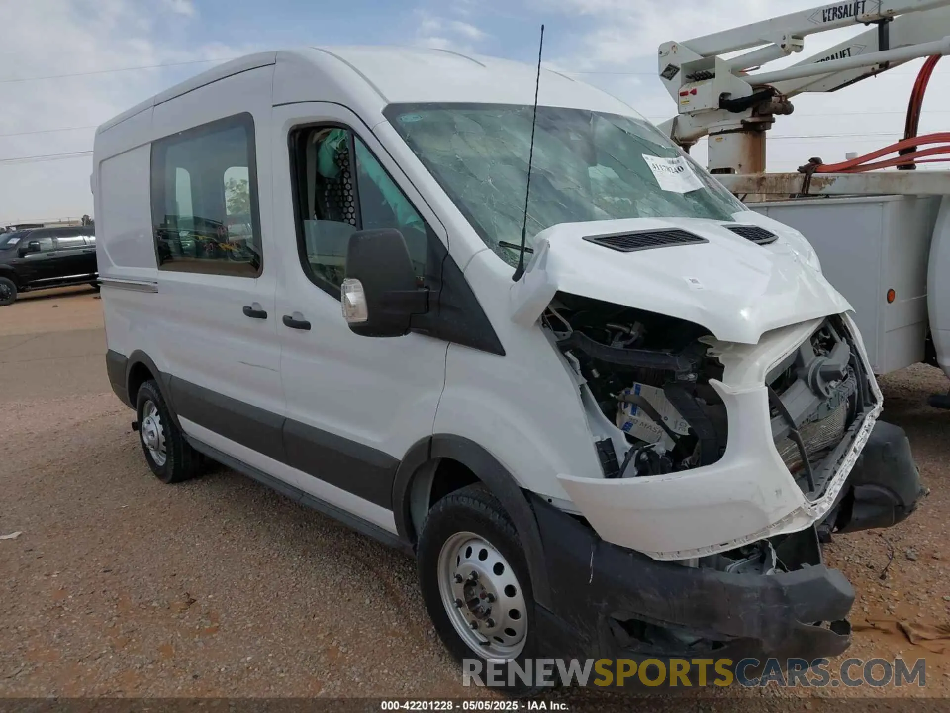 1 Photograph of a damaged car 1FTBR2C83PKA71896 FORD TRANSIT-250 2023