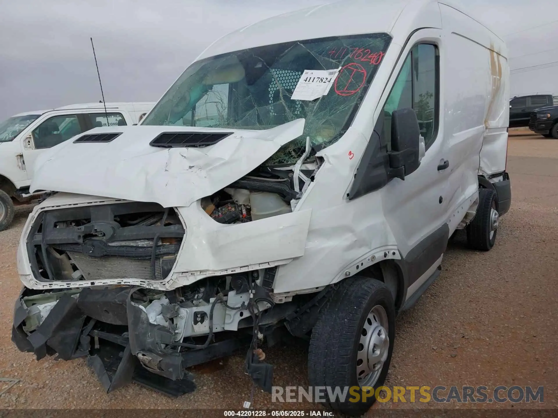 2 Photograph of a damaged car 1FTBR2C83PKA71896 FORD TRANSIT-250 2023
