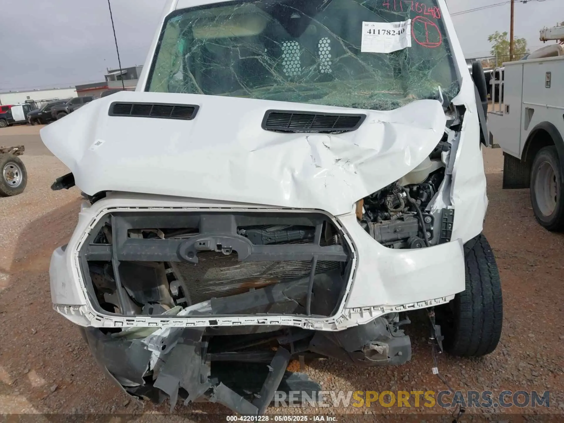 6 Photograph of a damaged car 1FTBR2C83PKA71896 FORD TRANSIT-250 2023