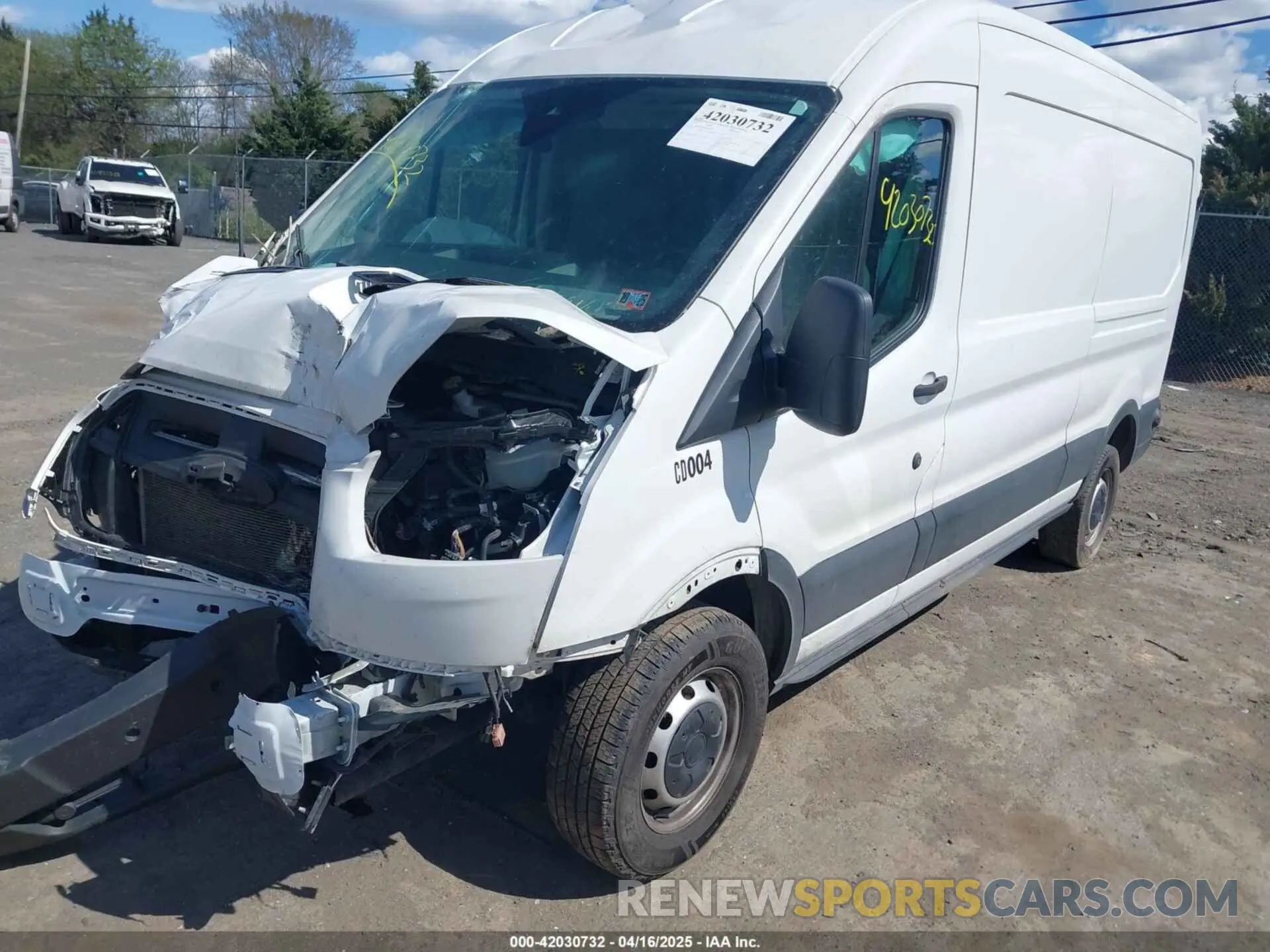2 Фотография поврежденного автомобиля 1FTBR1C80RKB28262 FORD TRANSIT-250 2024