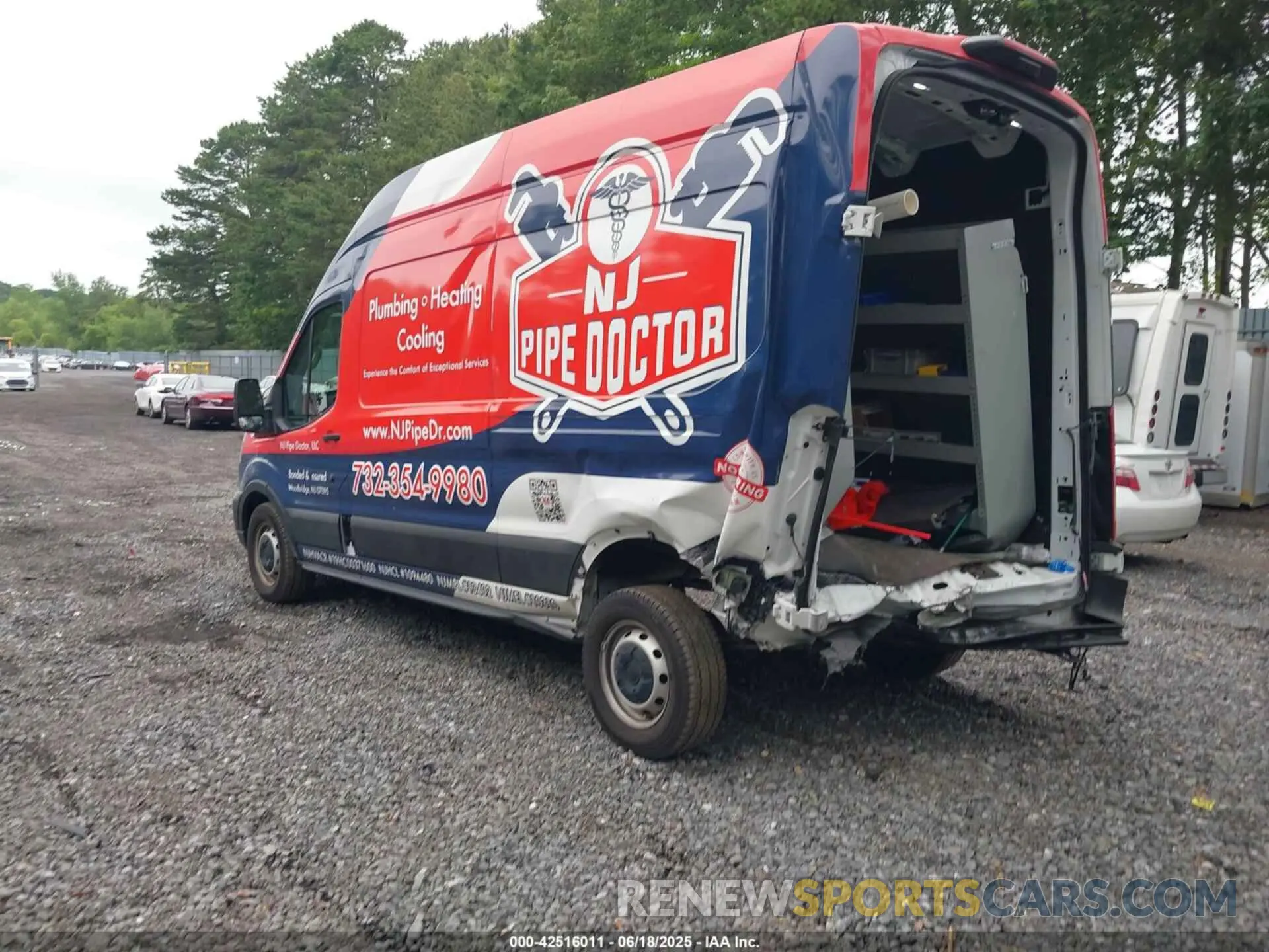 3 Photograph of a damaged car 1FTBR1X84RKA18048 FORD TRANSIT-250 2024