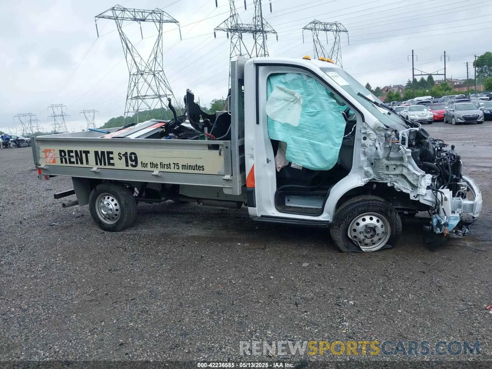14 Photograph of a damaged car 1FDBR7Z81PKB61824 FORD TRANSIT-250 CAB 2023