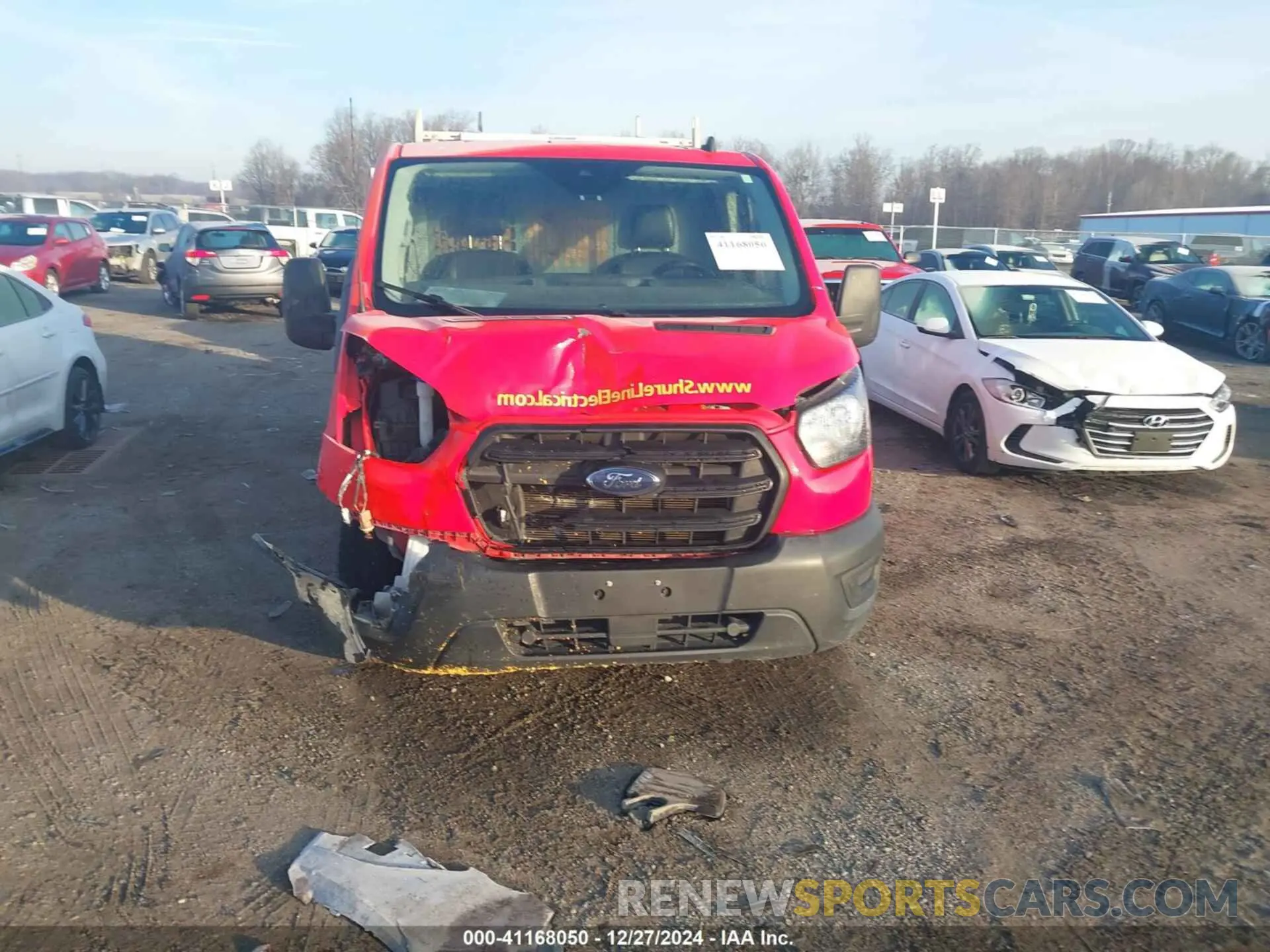 12 Фотография поврежденного автомобиля 1FTBR1Y83LKB49056 FORD TRANSIT-250 CARGO VAN 2020