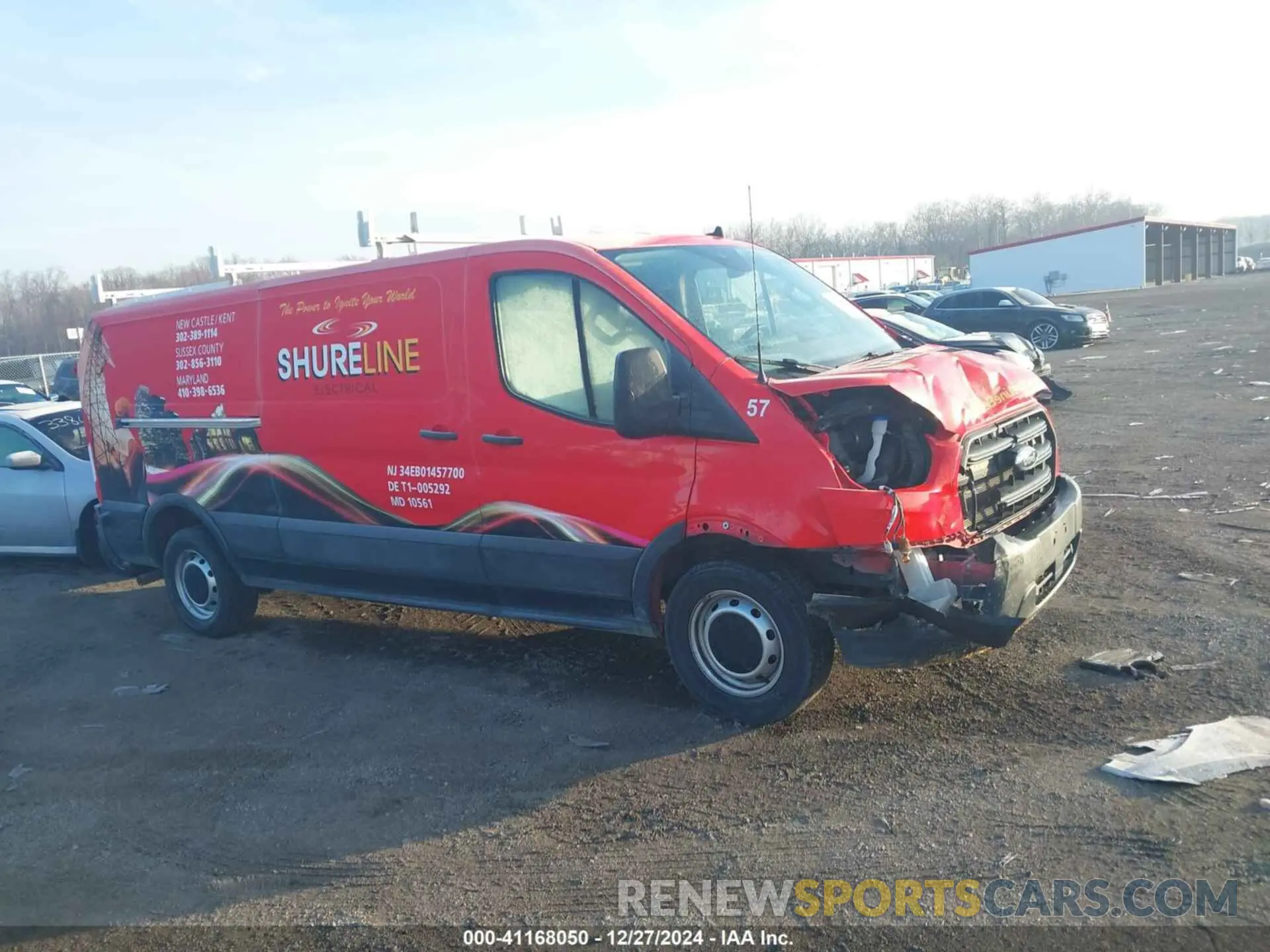13 Фотография поврежденного автомобиля 1FTBR1Y83LKB49056 FORD TRANSIT-250 CARGO VAN 2020