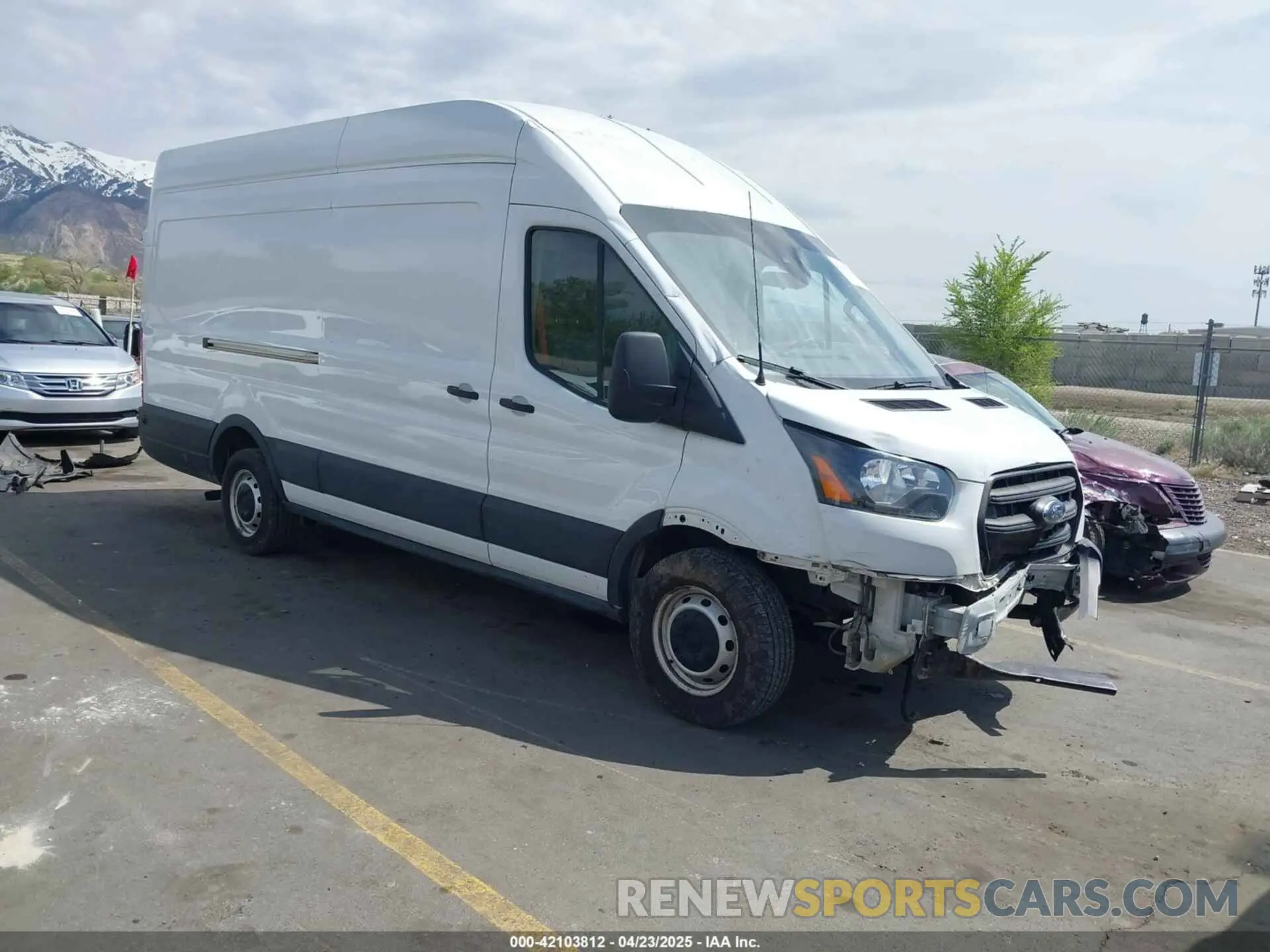 1 Photograph of a damaged car 1FTBR3X87LKB54483 FORD TRANSIT-250 CARGO VAN 2020