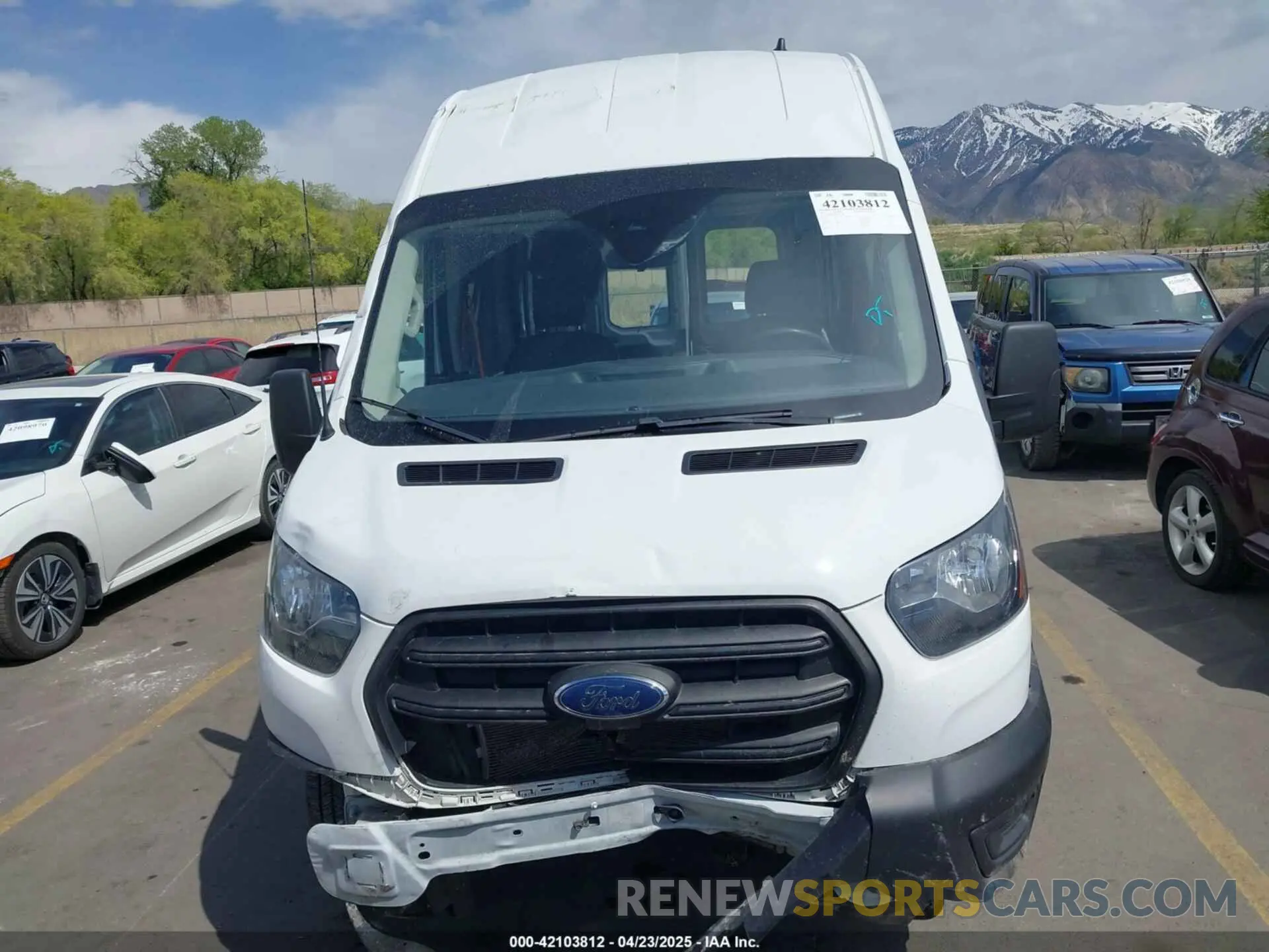 12 Photograph of a damaged car 1FTBR3X87LKB54483 FORD TRANSIT-250 CARGO VAN 2020