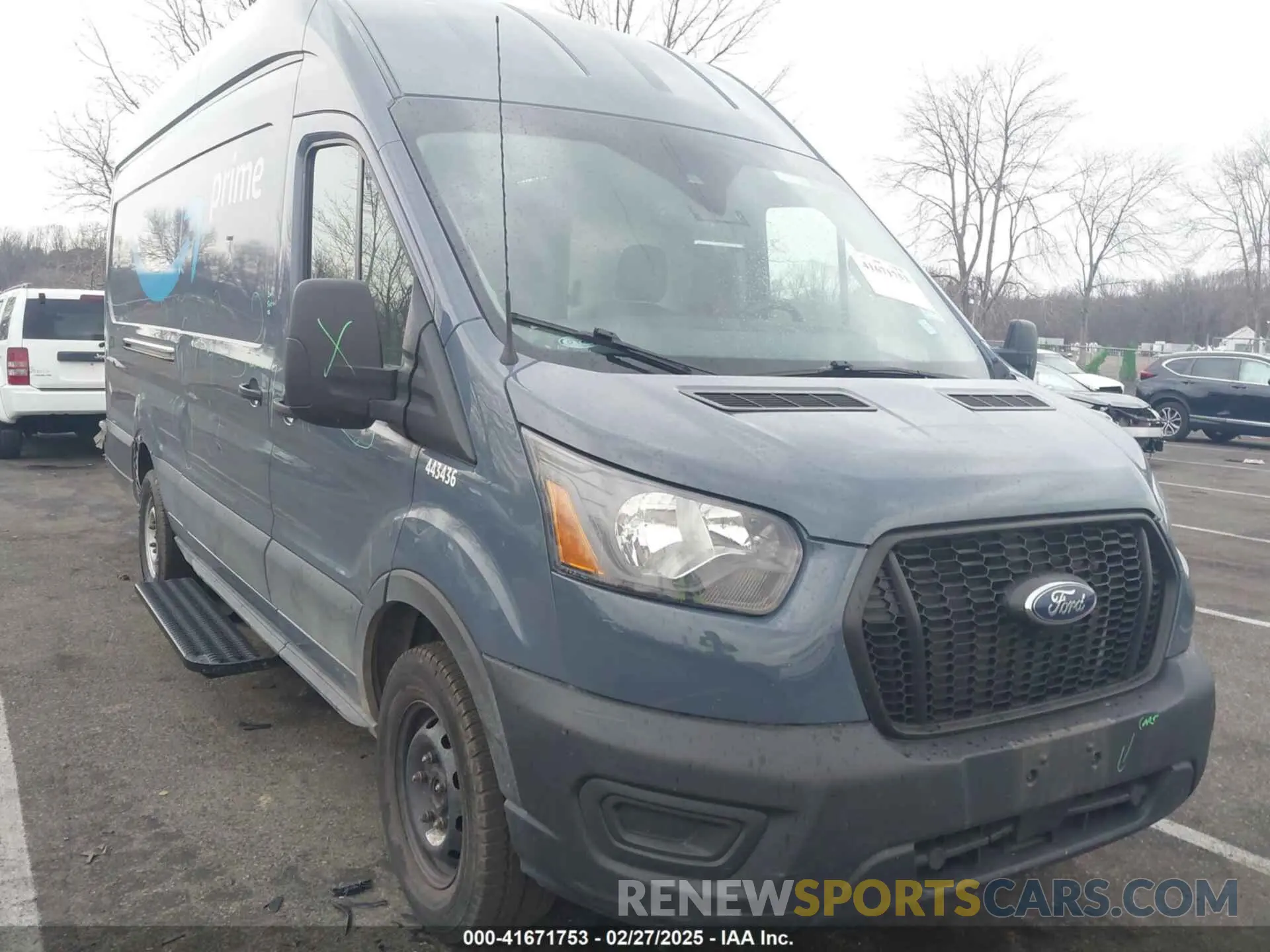 1 Фотография поврежденного автомобиля 1FTBR3X87MKA56961 FORD TRANSIT-250 CARGO VAN 2021