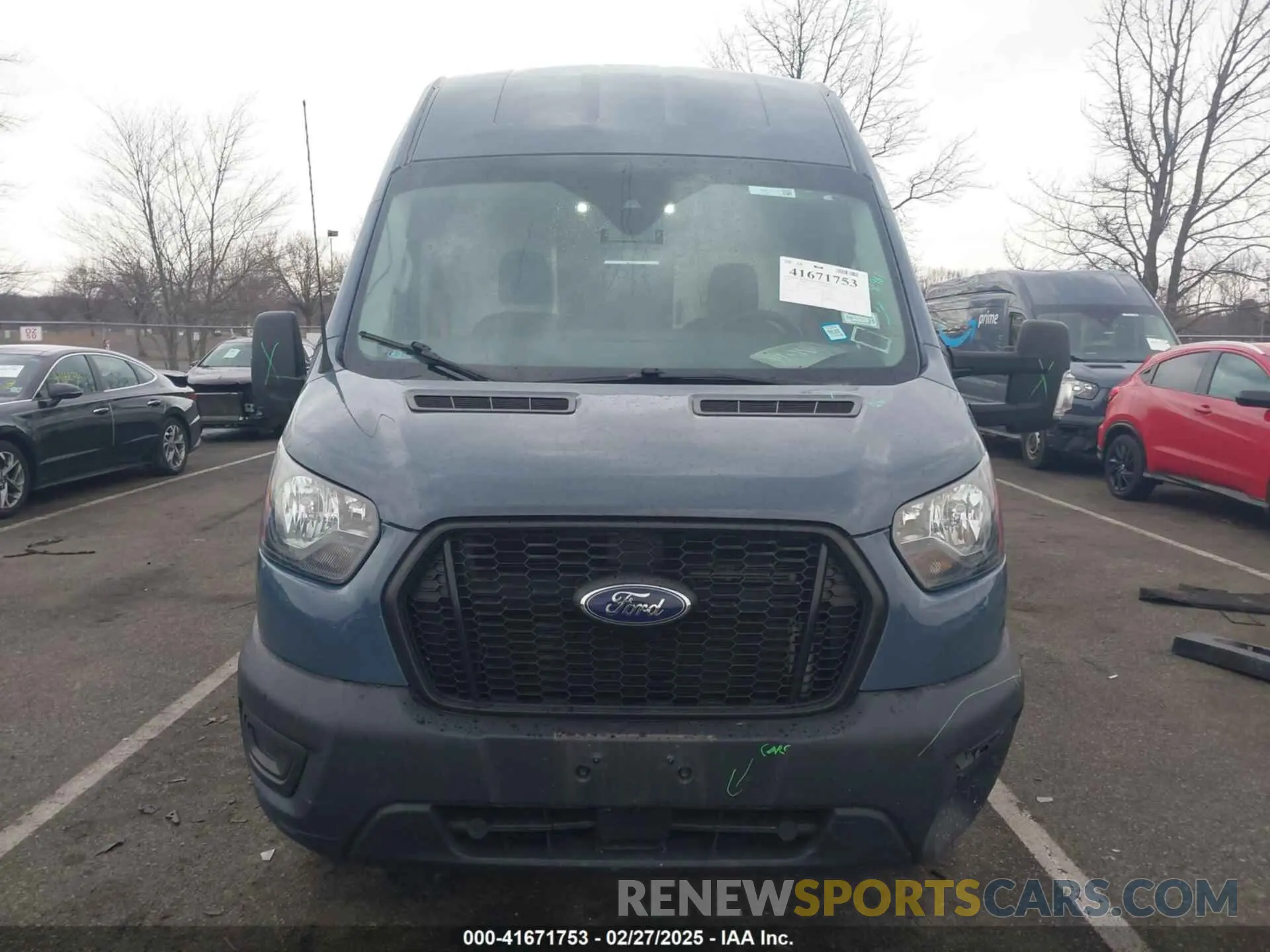 12 Фотография поврежденного автомобиля 1FTBR3X87MKA56961 FORD TRANSIT-250 CARGO VAN 2021