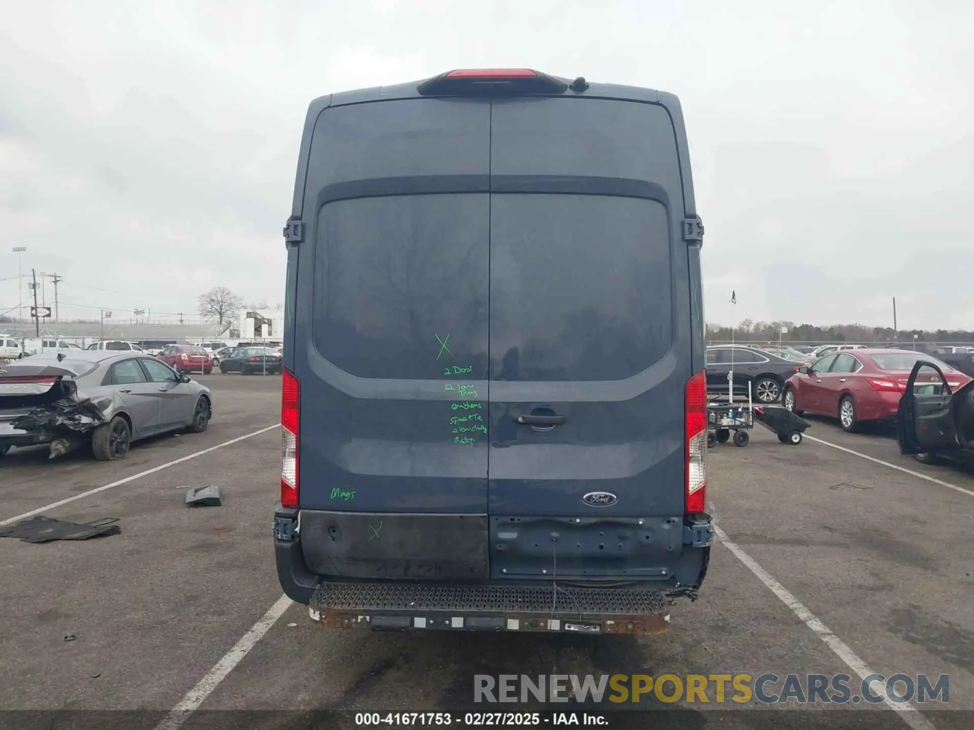 16 Фотография поврежденного автомобиля 1FTBR3X87MKA56961 FORD TRANSIT-250 CARGO VAN 2021