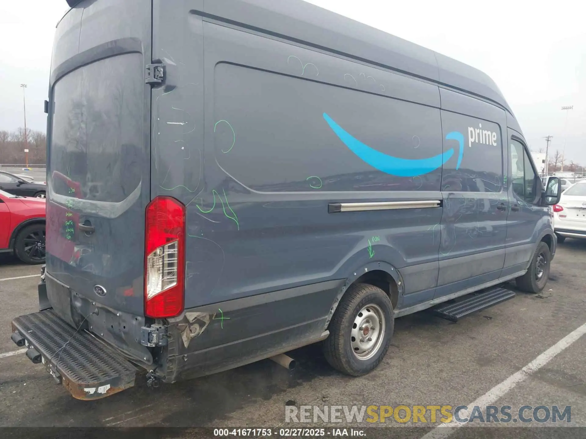 6 Фотография поврежденного автомобиля 1FTBR3X87MKA56961 FORD TRANSIT-250 CARGO VAN 2021