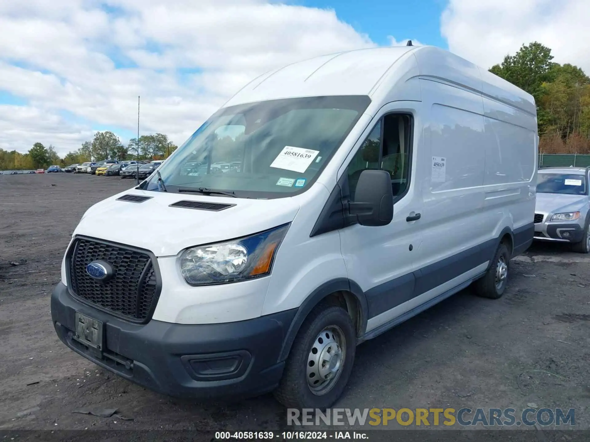 2 Photograph of a damaged car 1FTBR3U85NKA64529 FORD TRANSIT-250 CARGO VAN 2022