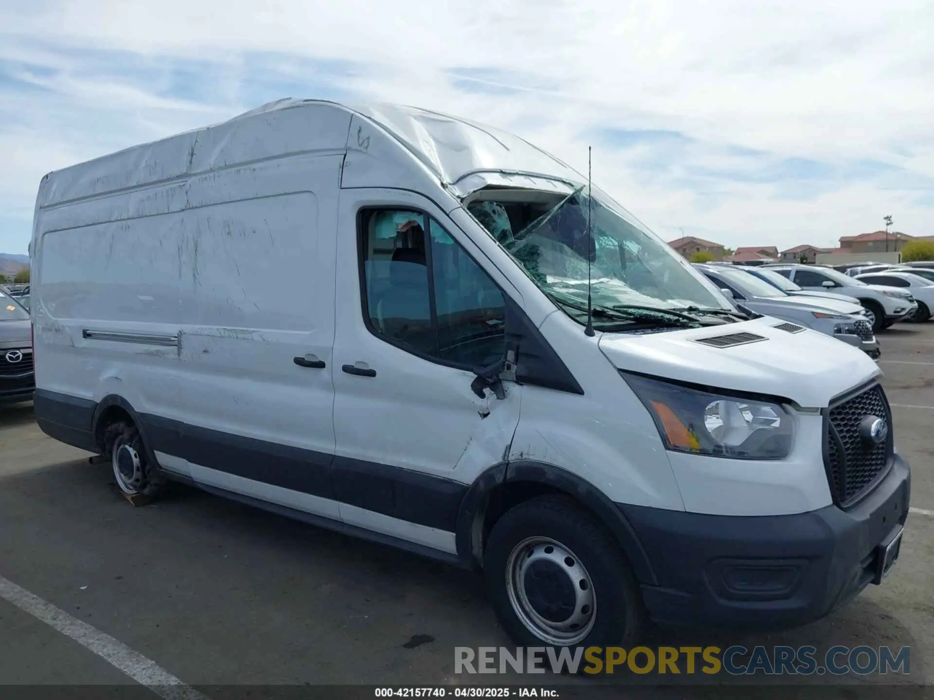 6 Photograph of a damaged car 1FTBR3XGXNKA36454 FORD TRANSIT-250 CARGO VAN 2022