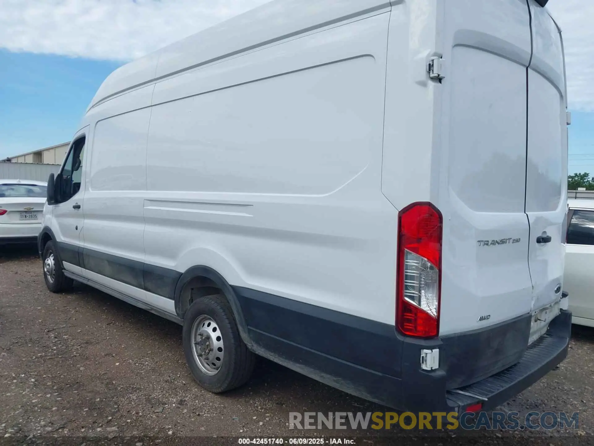 3 Photograph of a damaged car 1FTBR3U80PKB02039 FORD TRANSIT-250 CARGO VAN 2023