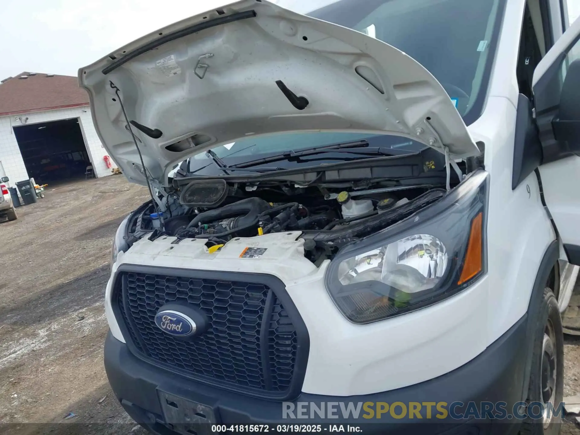 10 Photograph of a damaged car 1FTBR3X86PKA69978 FORD TRANSIT-250 CARGO VAN 2023