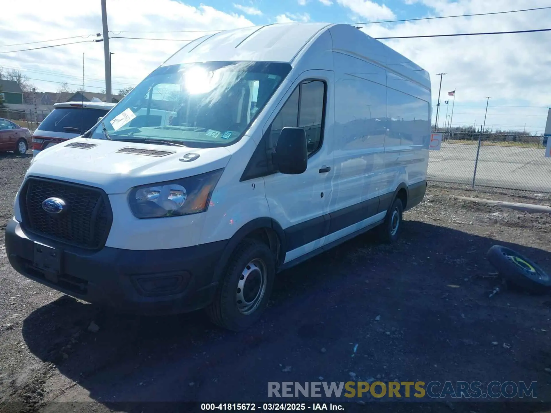 2 Photograph of a damaged car 1FTBR3X86PKA69978 FORD TRANSIT-250 CARGO VAN 2023