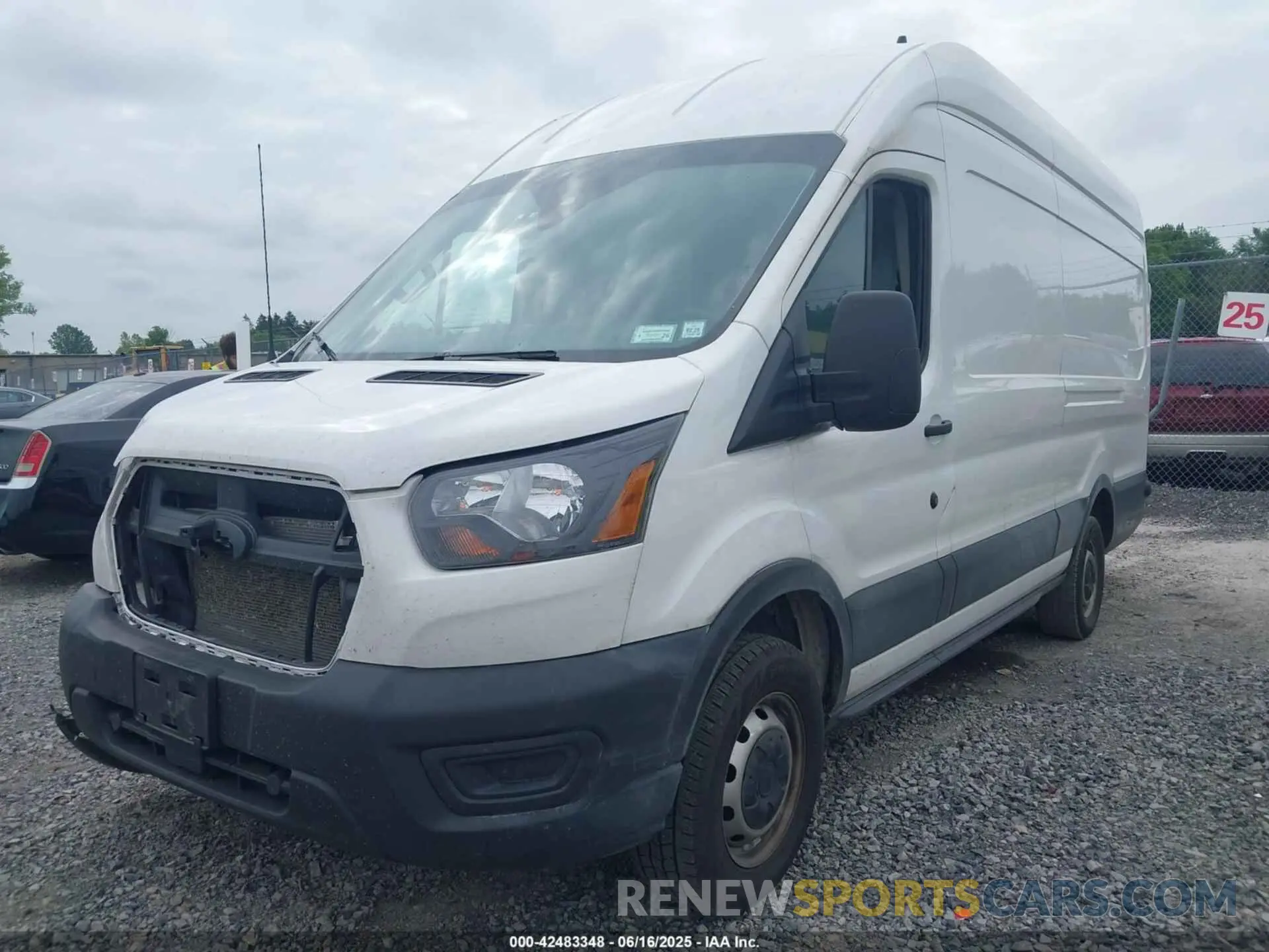 2 Photograph of a damaged car 1FTBR3X89RKA14329 FORD TRANSIT-250 CARGO VAN 2024