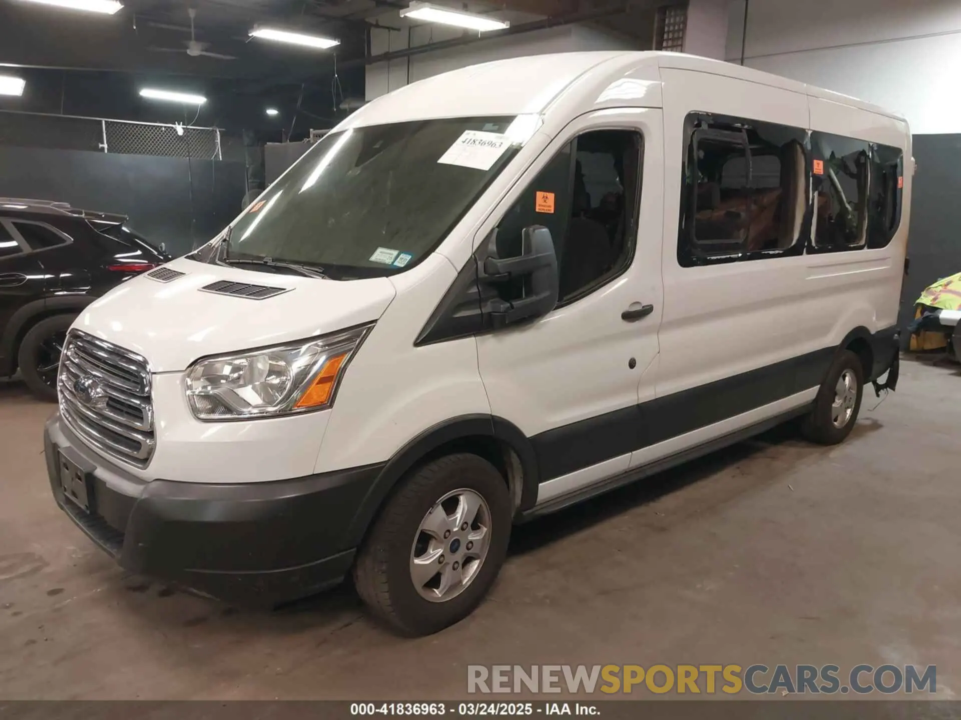 2 Фотография поврежденного автомобиля 1FBAX2CG7KKA34078 FORD TRANSIT-350 2019