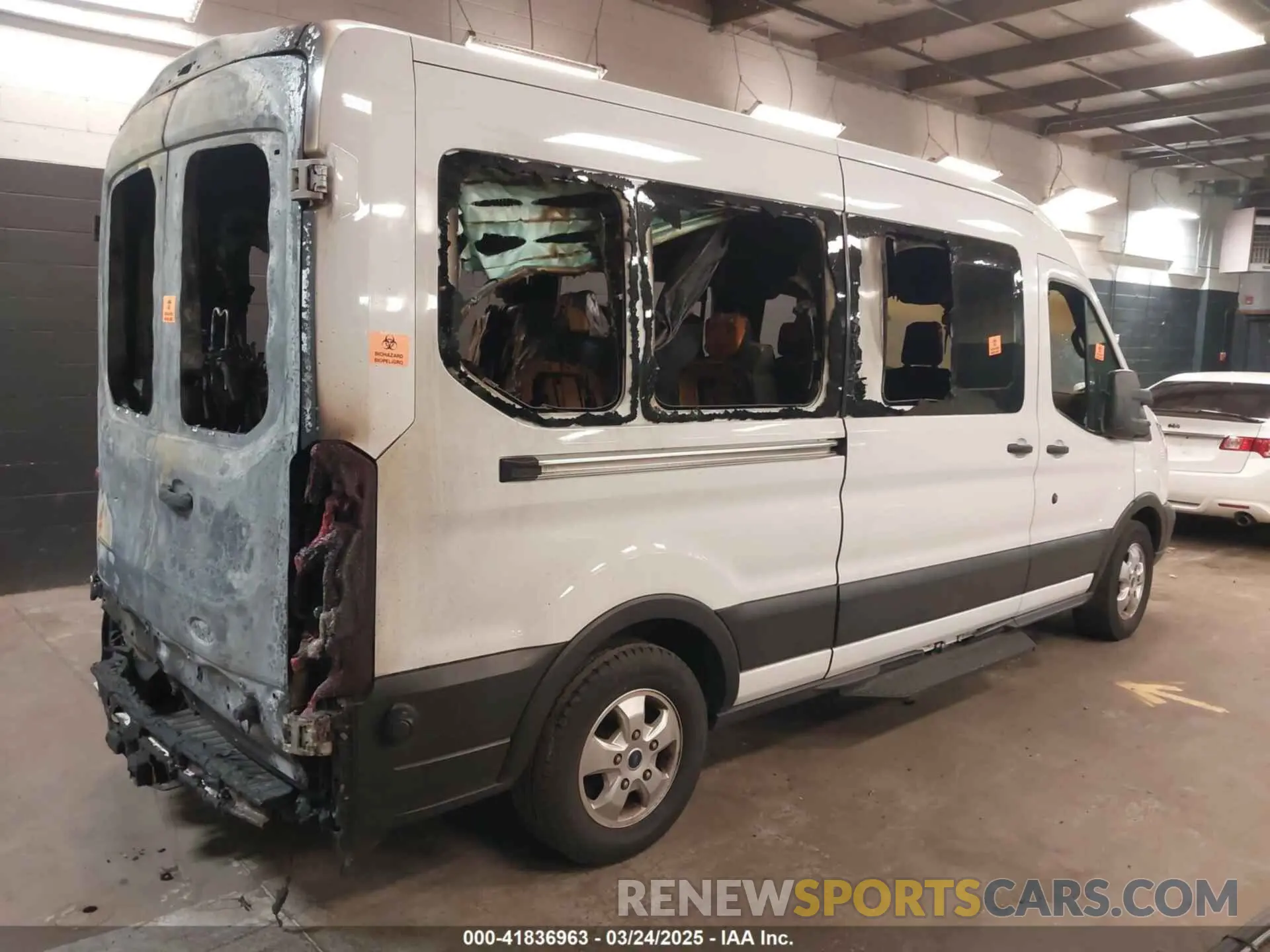 4 Фотография поврежденного автомобиля 1FBAX2CG7KKA34078 FORD TRANSIT-350 2019