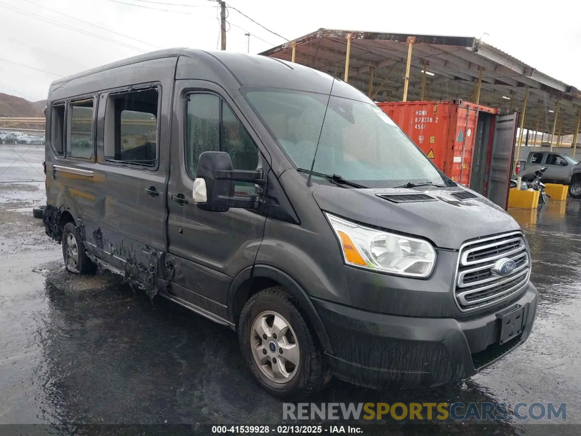 1 Фотография поврежденного автомобиля 1FBAX2CG9KKA46619 FORD TRANSIT-350 2019