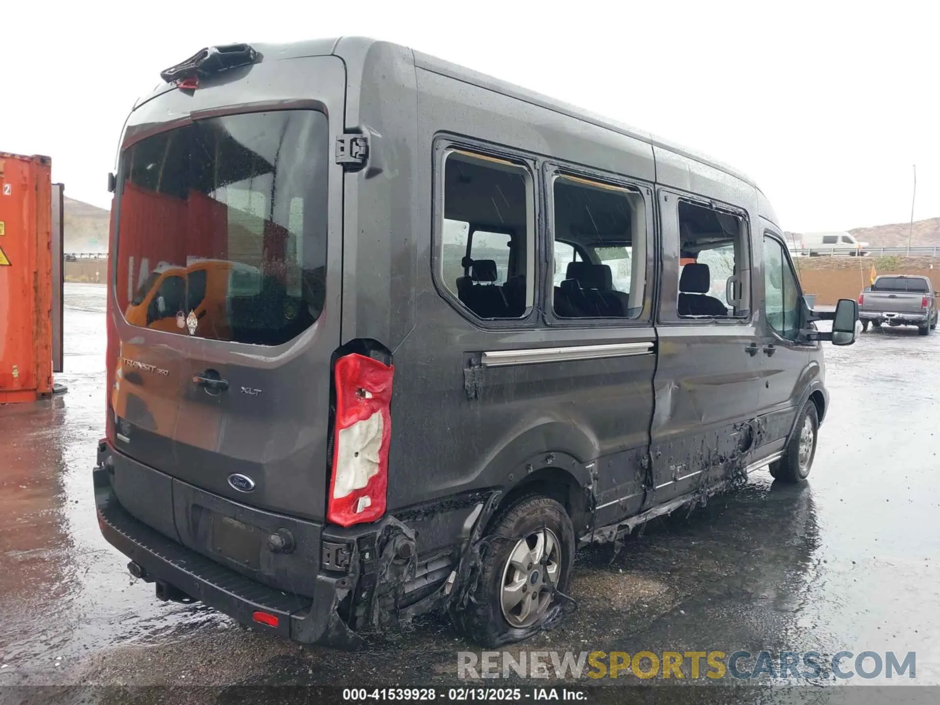 4 Фотография поврежденного автомобиля 1FBAX2CG9KKA46619 FORD TRANSIT-350 2019