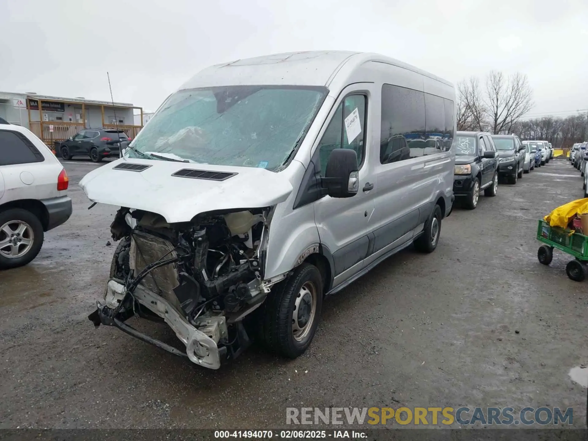 2 Фотография поврежденного автомобиля 1FBAX2CM0KKA73861 FORD TRANSIT-350 2019