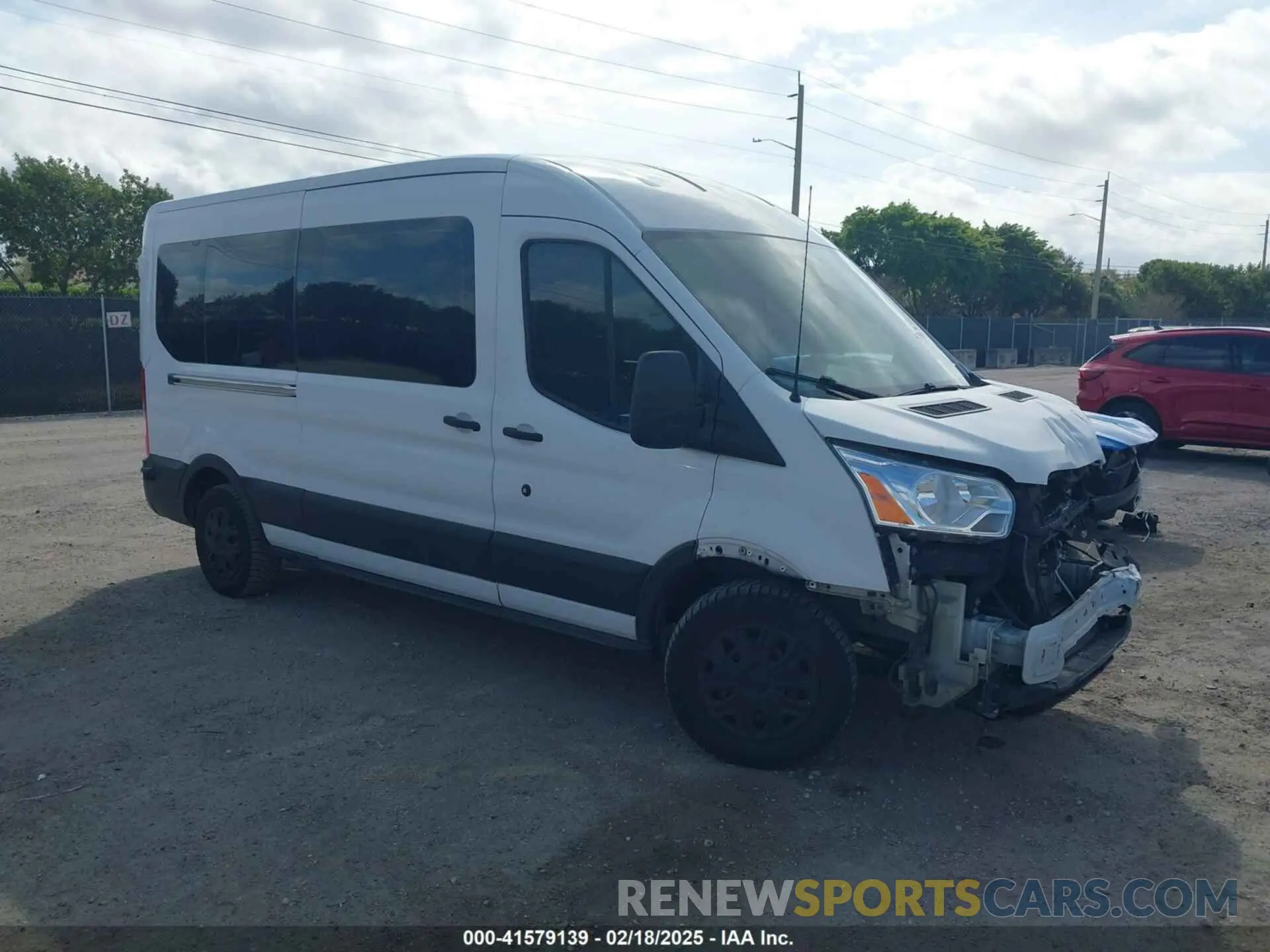 1 Photograph of a damaged car 1FBAX2CM4KKB54426 FORD TRANSIT-350 2019