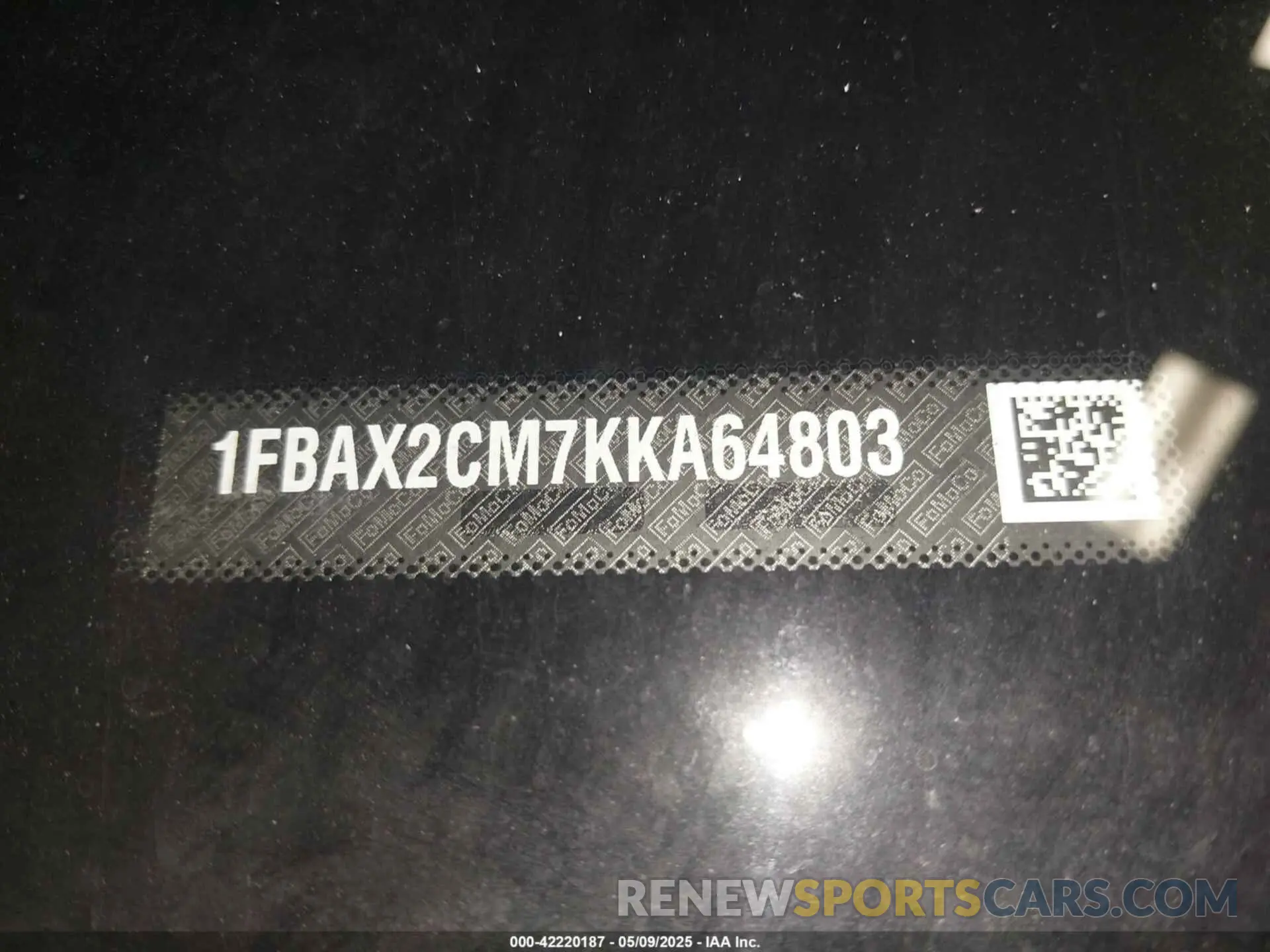 17 Фотография поврежденного автомобиля 1FBAX2CM7KKA64803 FORD TRANSIT-350 2019