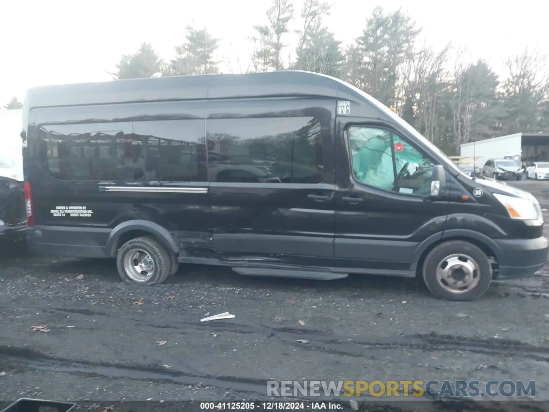 13 Photograph of a damaged car 1FBVU4XM8KKB66885 FORD TRANSIT-350 2019