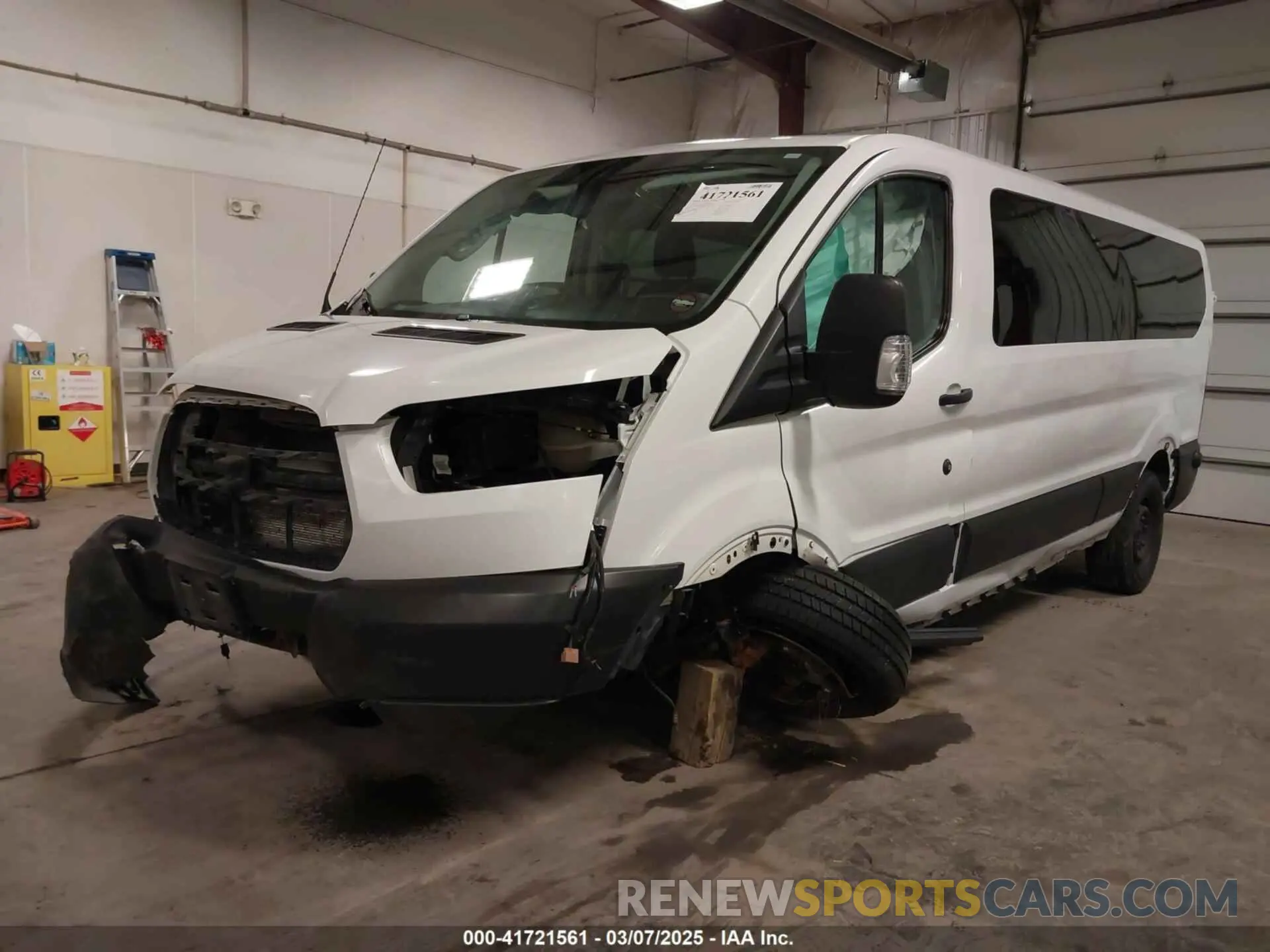 2 Photograph of a damaged car 1FBZX2YM7KKA22871 FORD TRANSIT-350 2019