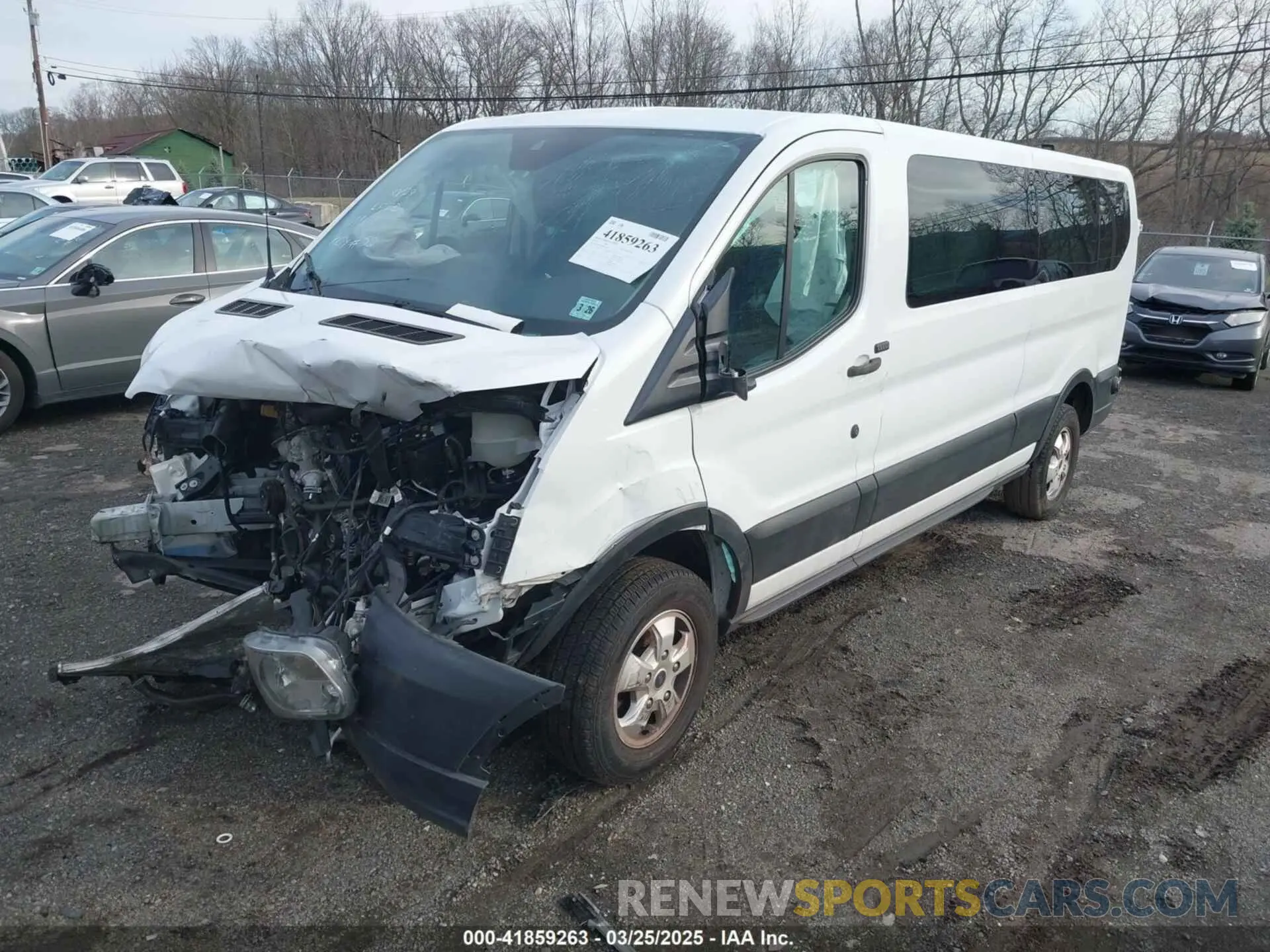 2 Photograph of a damaged car 1FBZX2ZM2KKB63281 FORD TRANSIT-350 2019